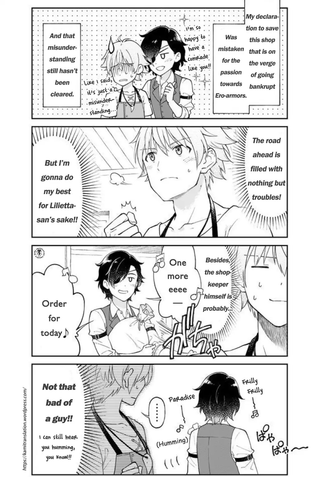 Armor Shop For Ladies & Gentlemen Chapter 3 page 2 - Chapter 3: Beware of Charm Equipment 1
