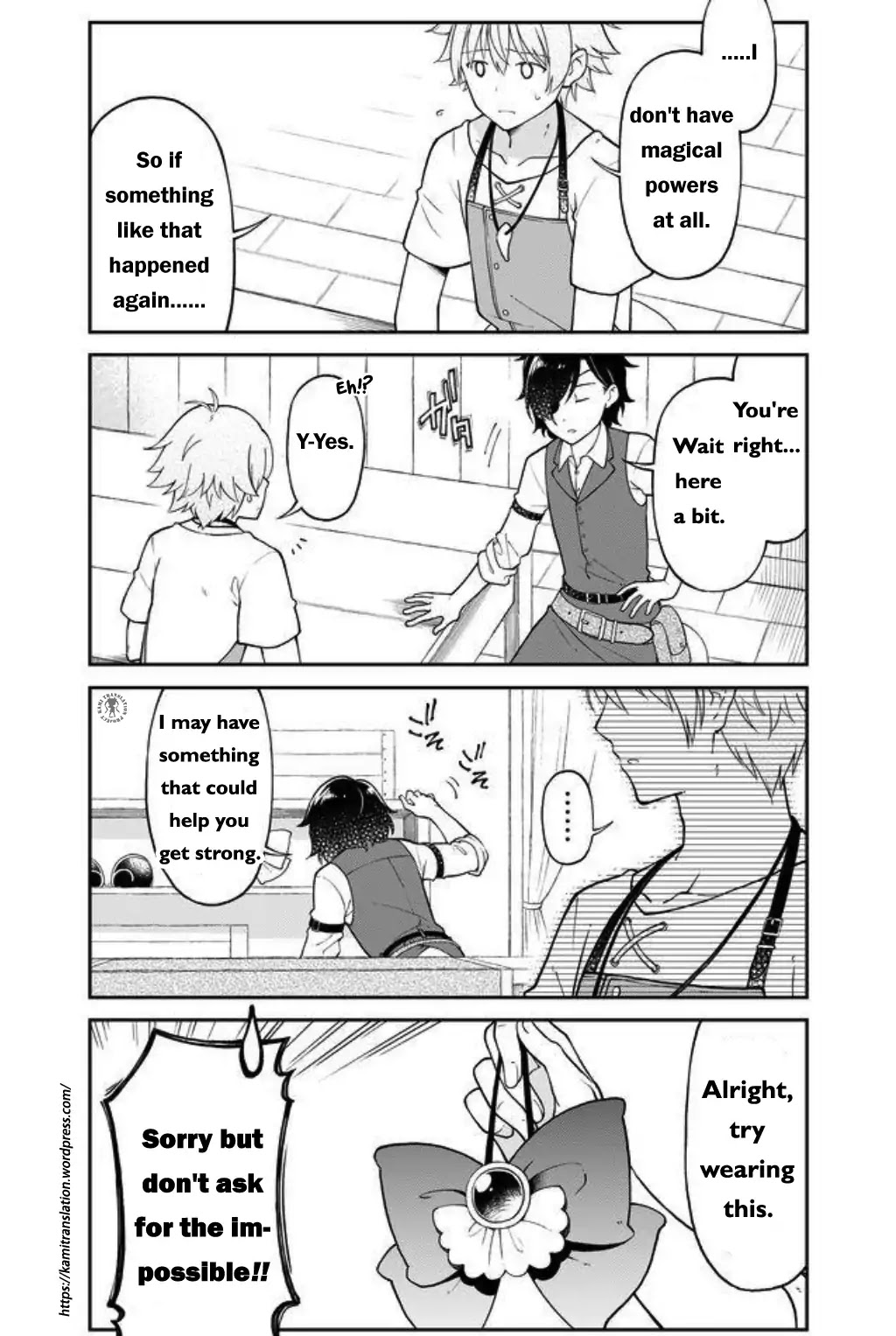 Armor Shop For Ladies & Gentlemen Chapter 4 page 4 - Chapter 4: Beware of Charm Equipment 2