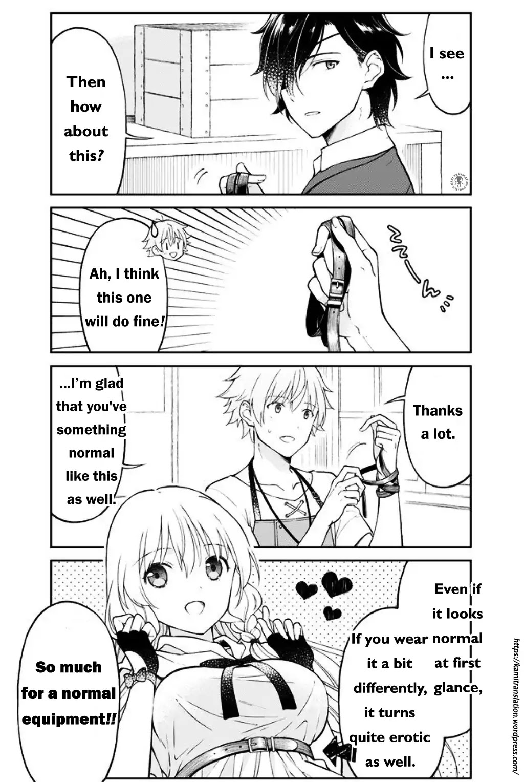 Armor Shop For Ladies & Gentlemen Chapter 4 page 5 - Chapter 4: Beware of Charm Equipment 2