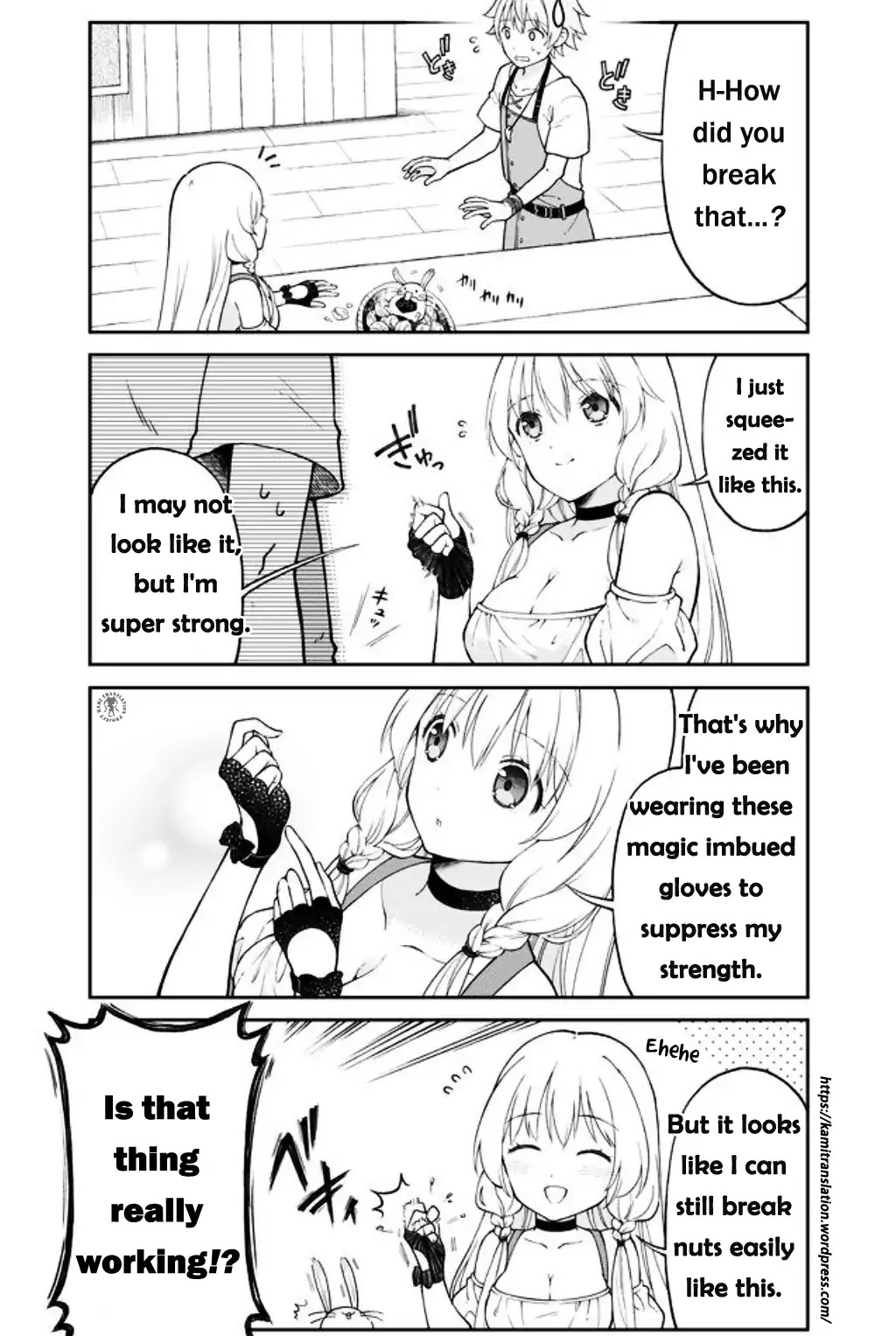Armor Shop For Ladies & Gentlemen Chapter 5 page 3 - Chapter 5: Arms of an Angel