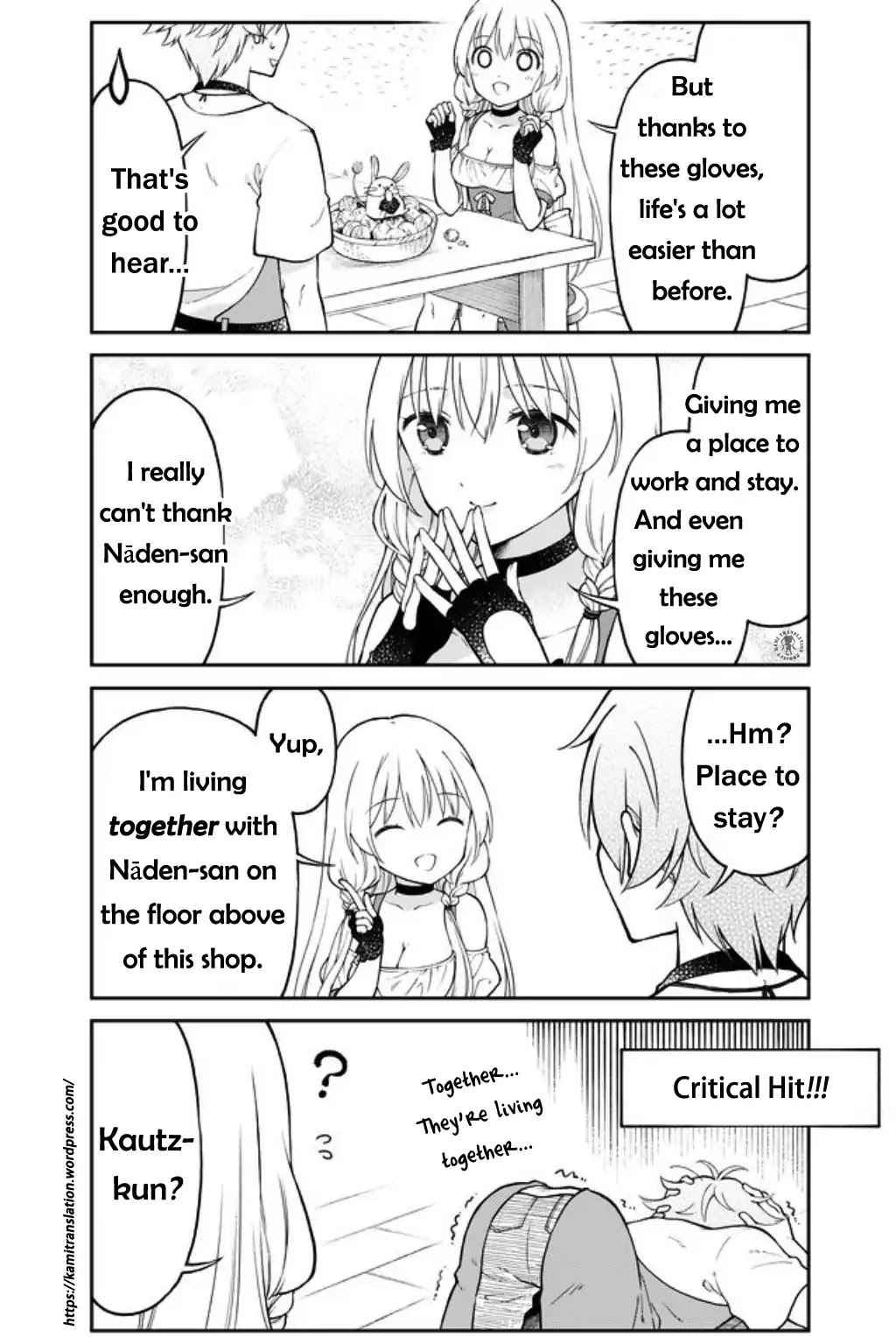 Armor Shop For Ladies & Gentlemen Chapter 5 page 4 - Chapter 5: Arms of an Angel
