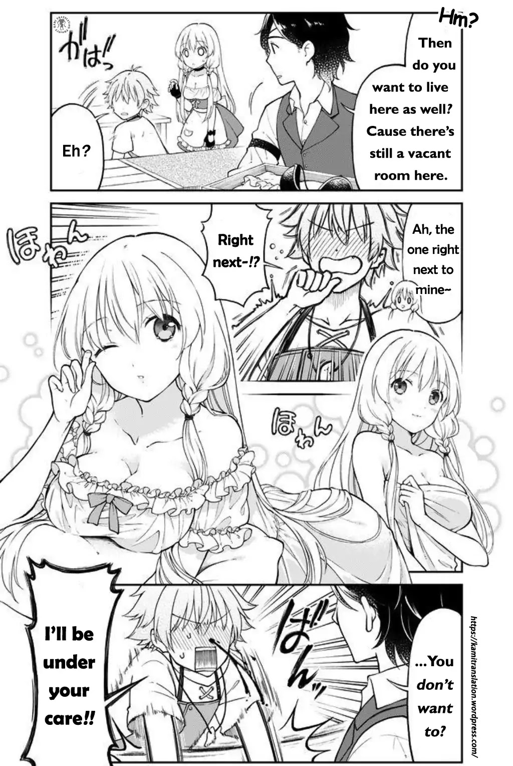 Armor Shop For Ladies & Gentlemen Chapter 5 page 5 - Chapter 5: Arms of an Angel