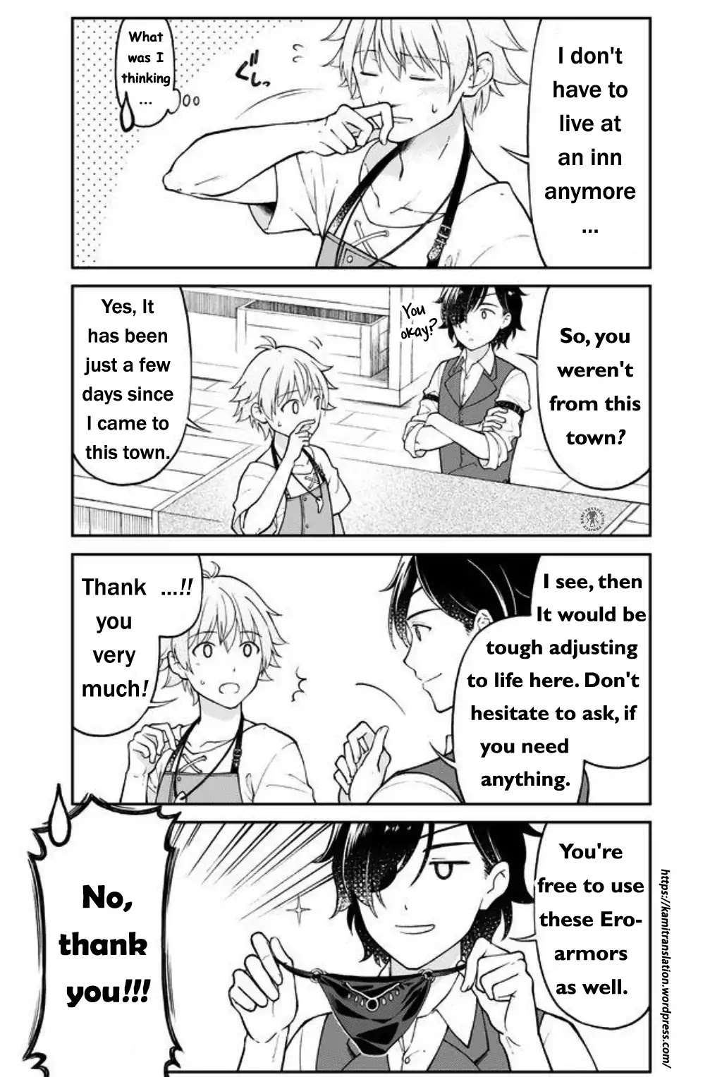 Armor Shop For Ladies & Gentlemen Chapter 5 page 6 - Chapter 5: Arms of an Angel
