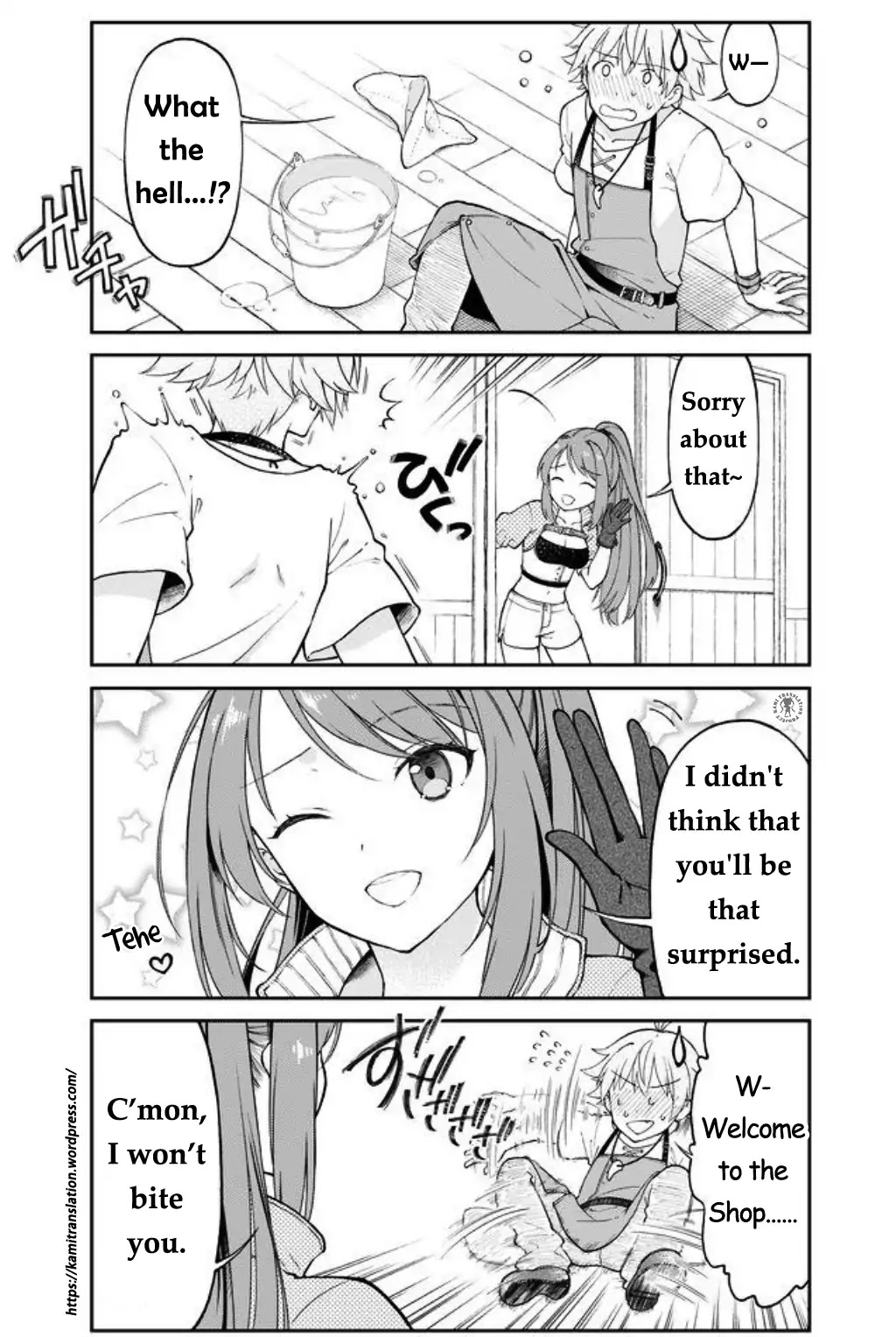 Armor Shop For Ladies & Gentlemen Chapter 6 page 3 - Chapter 6: A Ponytail approaches