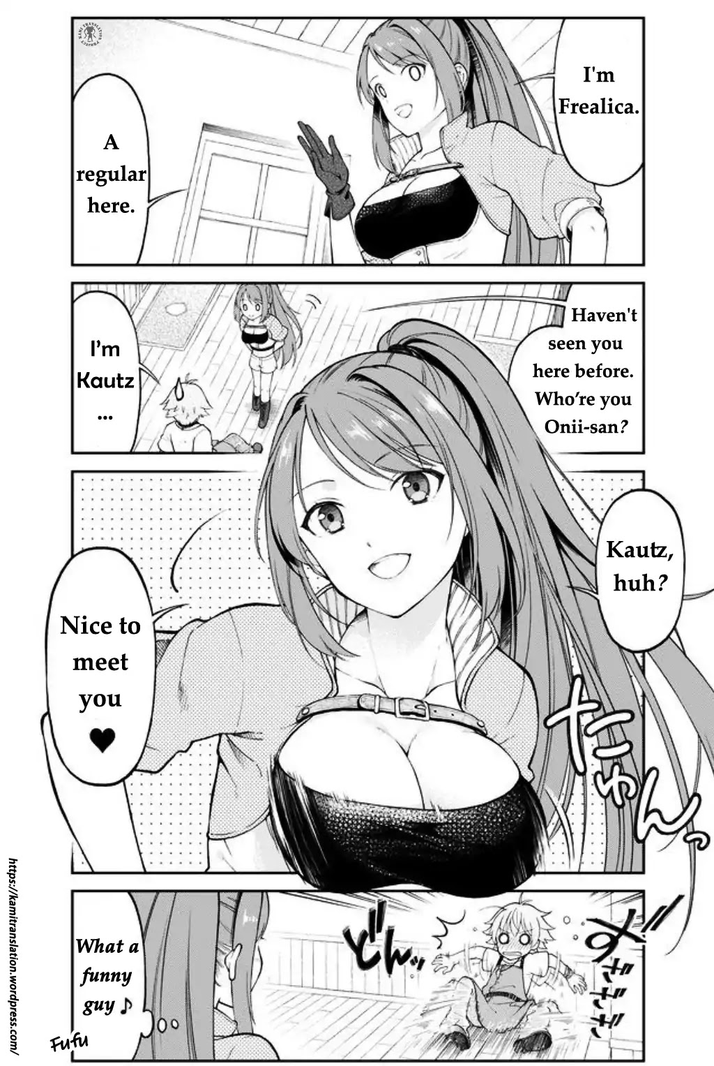 Armor Shop For Ladies & Gentlemen Chapter 6 page 4 - Chapter 6: A Ponytail approaches