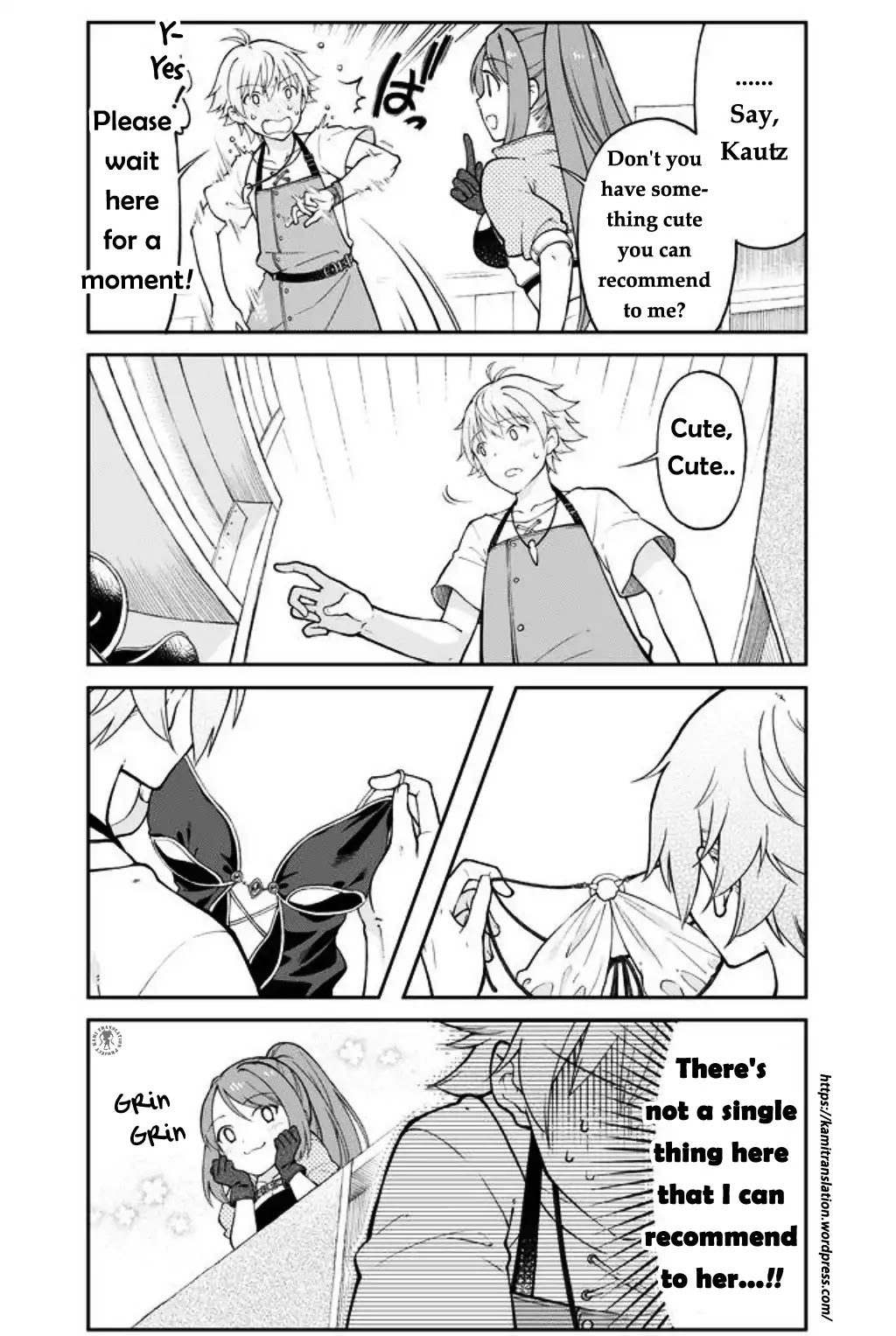 Armor Shop For Ladies & Gentlemen Chapter 6 page 5 - Chapter 6: A Ponytail approaches