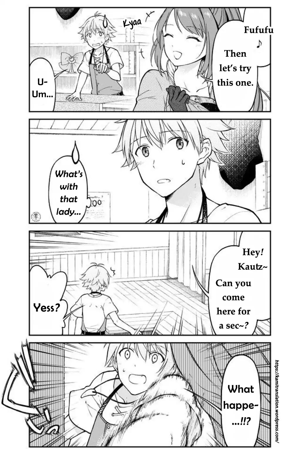 Armor Shop For Ladies & Gentlemen Chapter 6 page 7 - Chapter 6: A Ponytail approaches