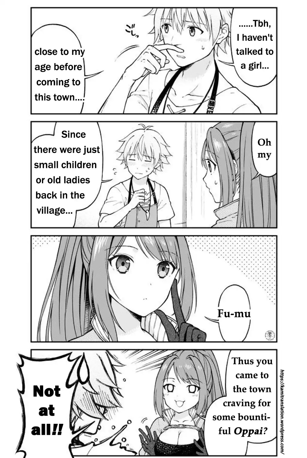Armor Shop For Ladies & Gentlemen Chapter 7 page 4 - Chapter 7: A Ponytail approaches 2