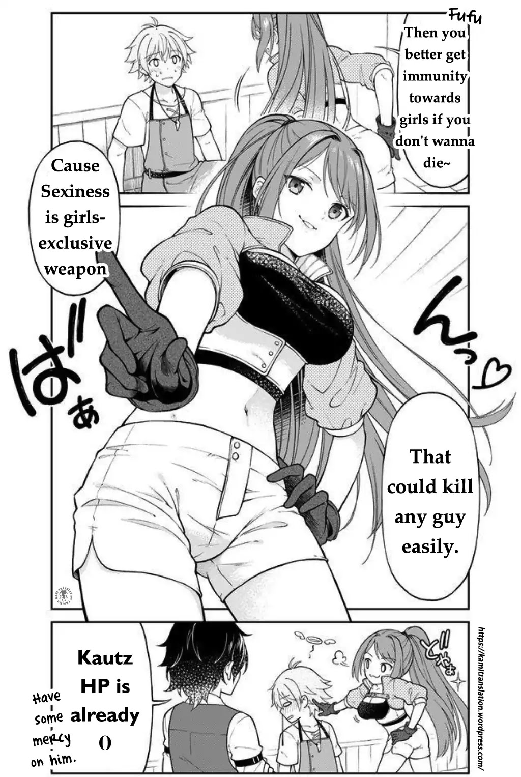 Armor Shop For Ladies & Gentlemen Chapter 7 page 8 - Chapter 7: A Ponytail approaches 2
