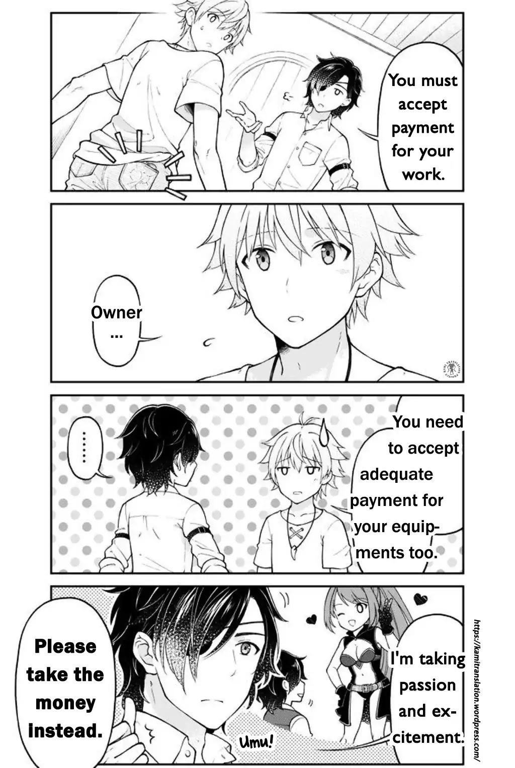 Armor Shop For Ladies & Gentlemen Chapter 8 page 4 - Chapter 8: The Employer and the Employee