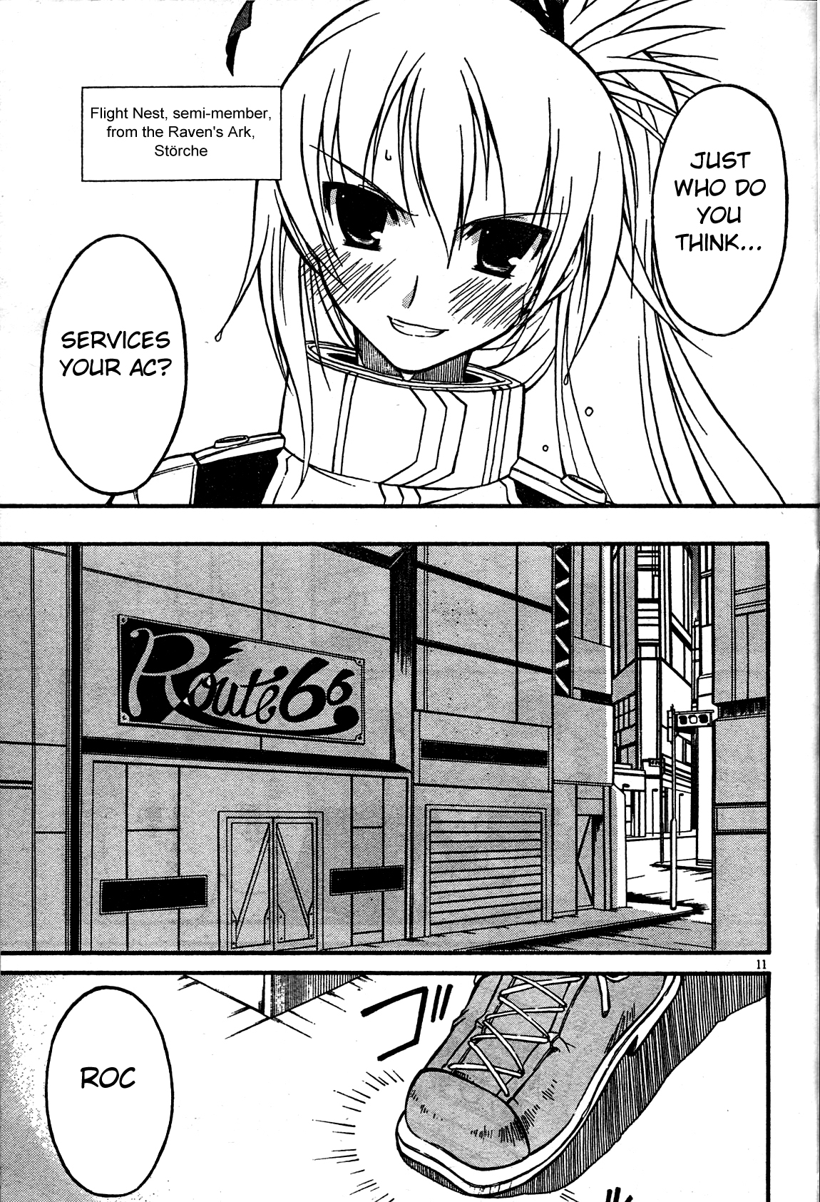 Armored Core - Tower City Blade Chapter 1.2 page 13 - Chapter 1 v2 : The Sword of Vulcan, named...