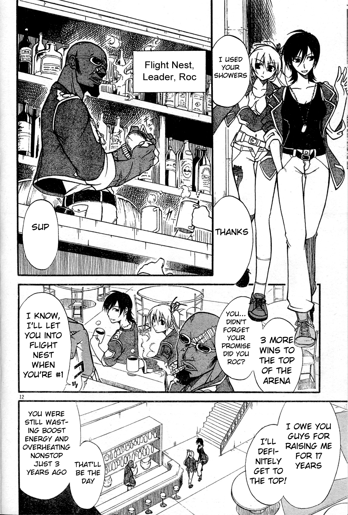 Armored Core - Tower City Blade Chapter 1.2 page 14 - Chapter 1 v2 : The Sword of Vulcan, named...