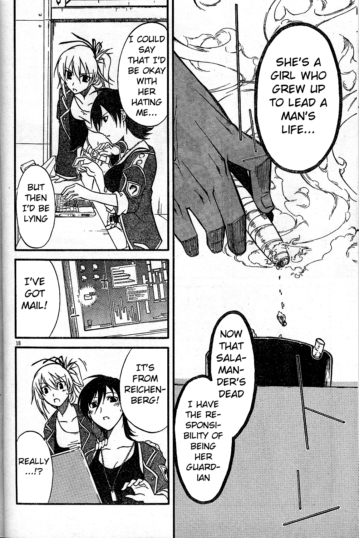 Armored Core - Tower City Blade Chapter 1.2 page 20 - Chapter 1 v2 : The Sword of Vulcan, named...