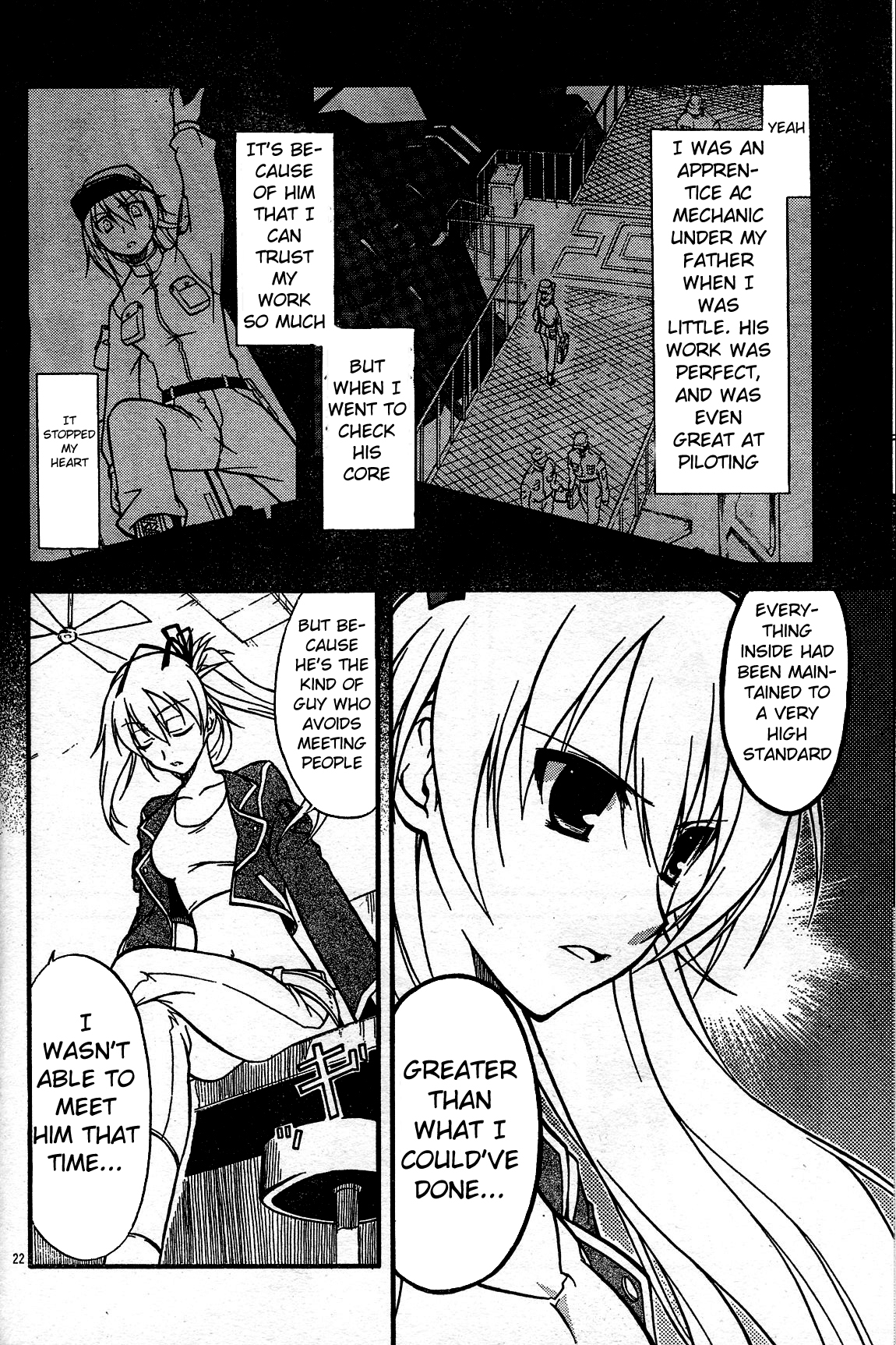 Armored Core - Tower City Blade Chapter 1.2 page 24 - Chapter 1 v2 : The Sword of Vulcan, named...