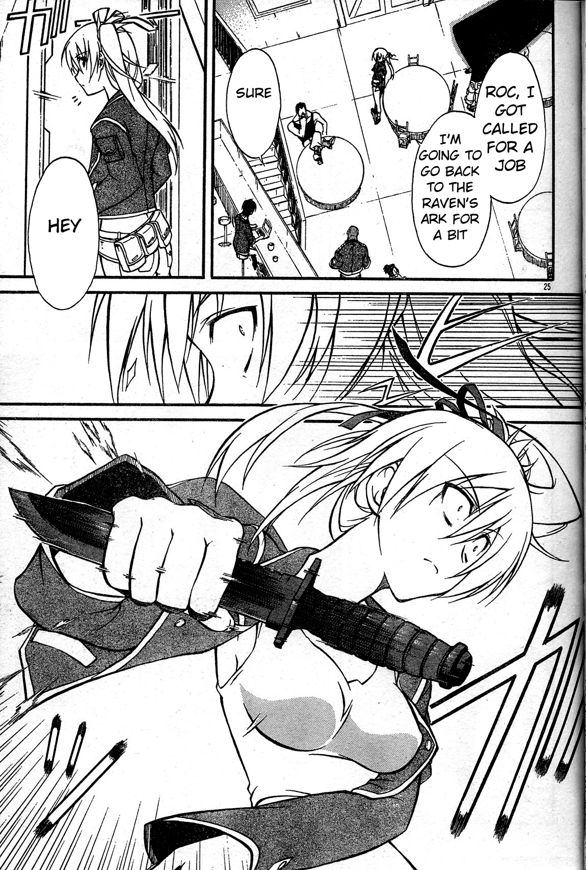 Armored Core - Tower City Blade Chapter 1.2 page 27 - Chapter 1 v2 : The Sword of Vulcan, named...