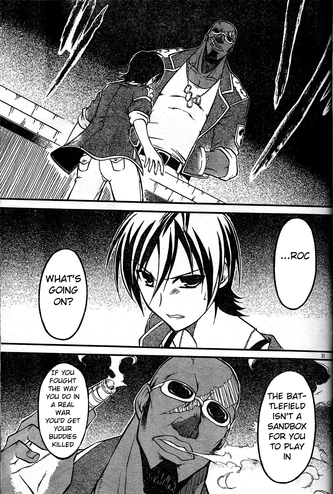 Armored Core - Tower City Blade Chapter 1.2 page 33 - Chapter 1 v2 : The Sword of Vulcan, named...