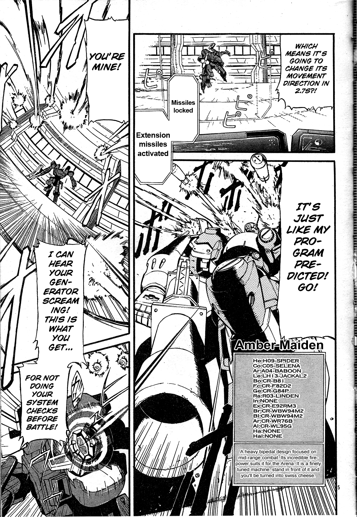Armored Core - Tower City Blade Chapter 1.2 page 7 - Chapter 1 v2 : The Sword of Vulcan, named...