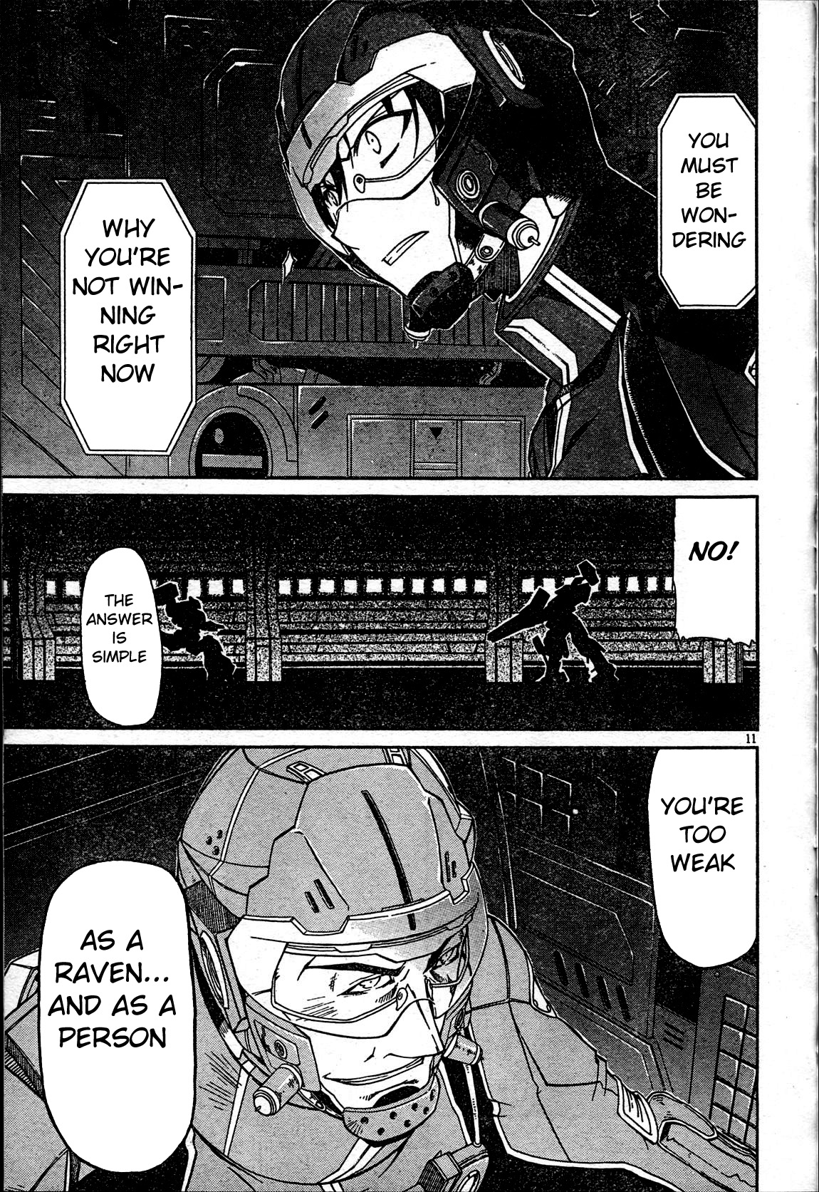 Armored Core - Tower City Blade Chapter 2.2 page 11 - Chapter 2 v2 : Salamander