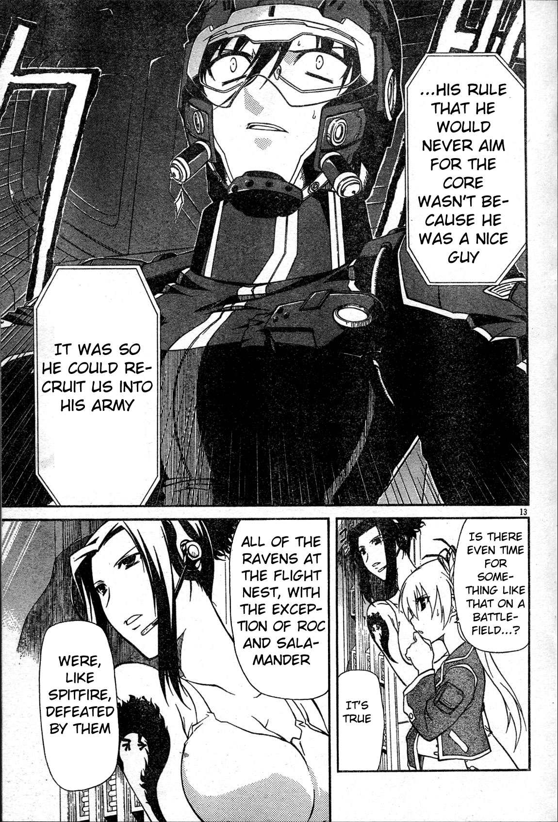 Armored Core - Tower City Blade Chapter 2.2 page 13 - Chapter 2 v2 : Salamander