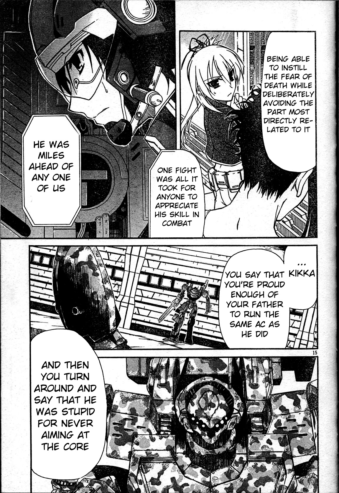 Armored Core - Tower City Blade Chapter 2.2 page 15 - Chapter 2 v2 : Salamander