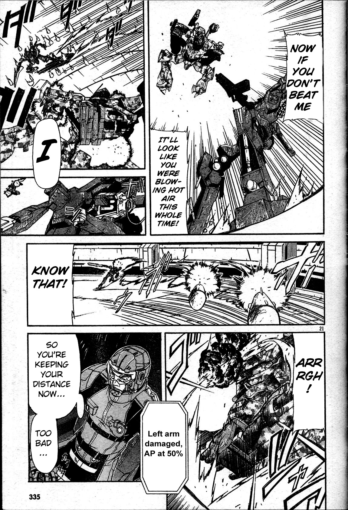 Armored Core - Tower City Blade Chapter 2.2 page 21 - Chapter 2 v2 : Salamander