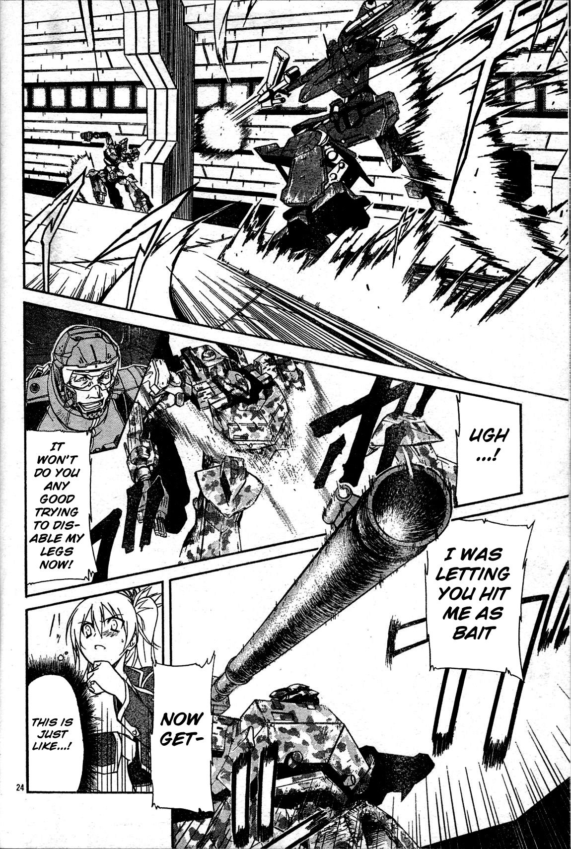 Armored Core - Tower City Blade Chapter 2.2 page 24 - Chapter 2 v2 : Salamander