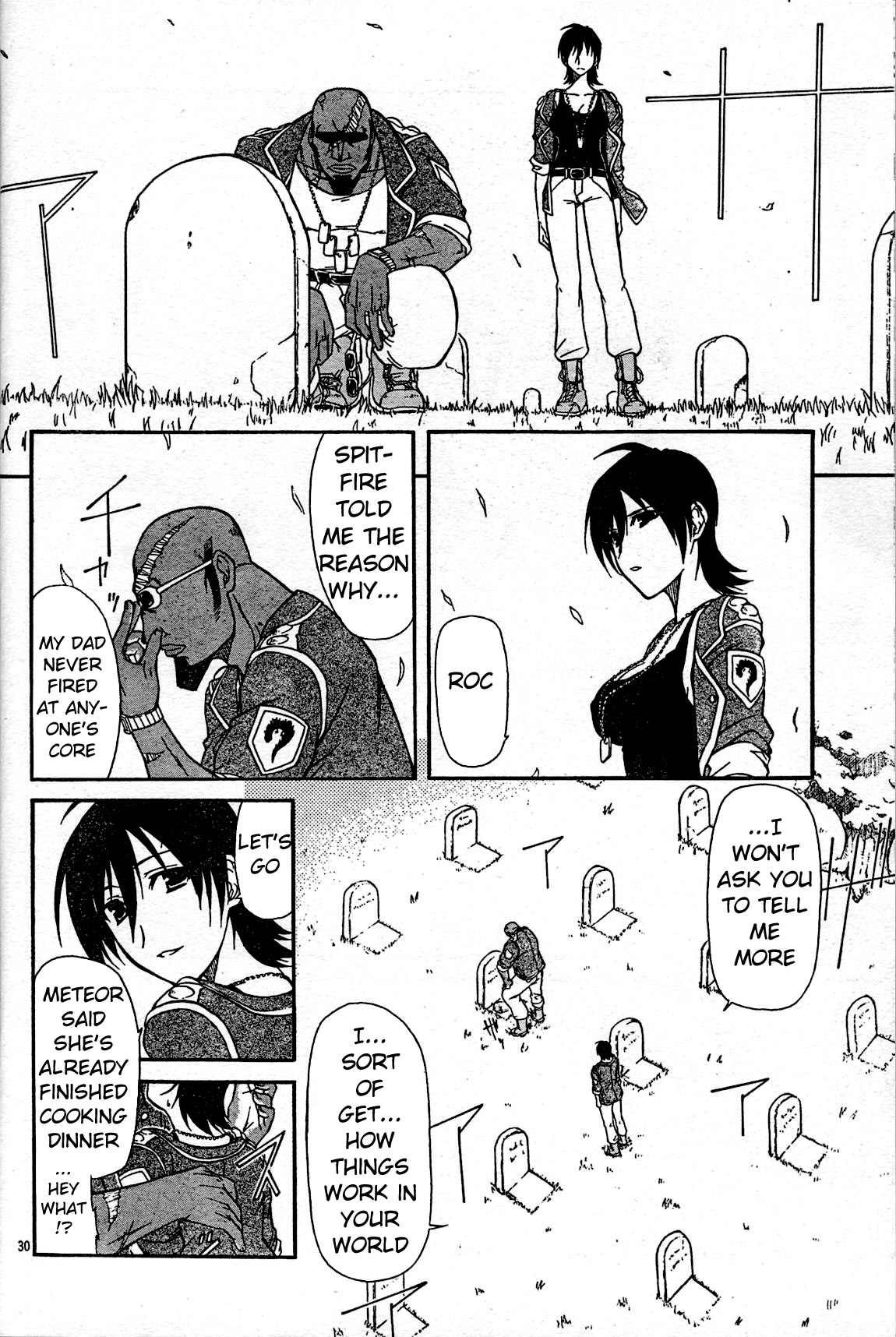 Armored Core - Tower City Blade Chapter 2.2 page 30 - Chapter 2 v2 : Salamander
