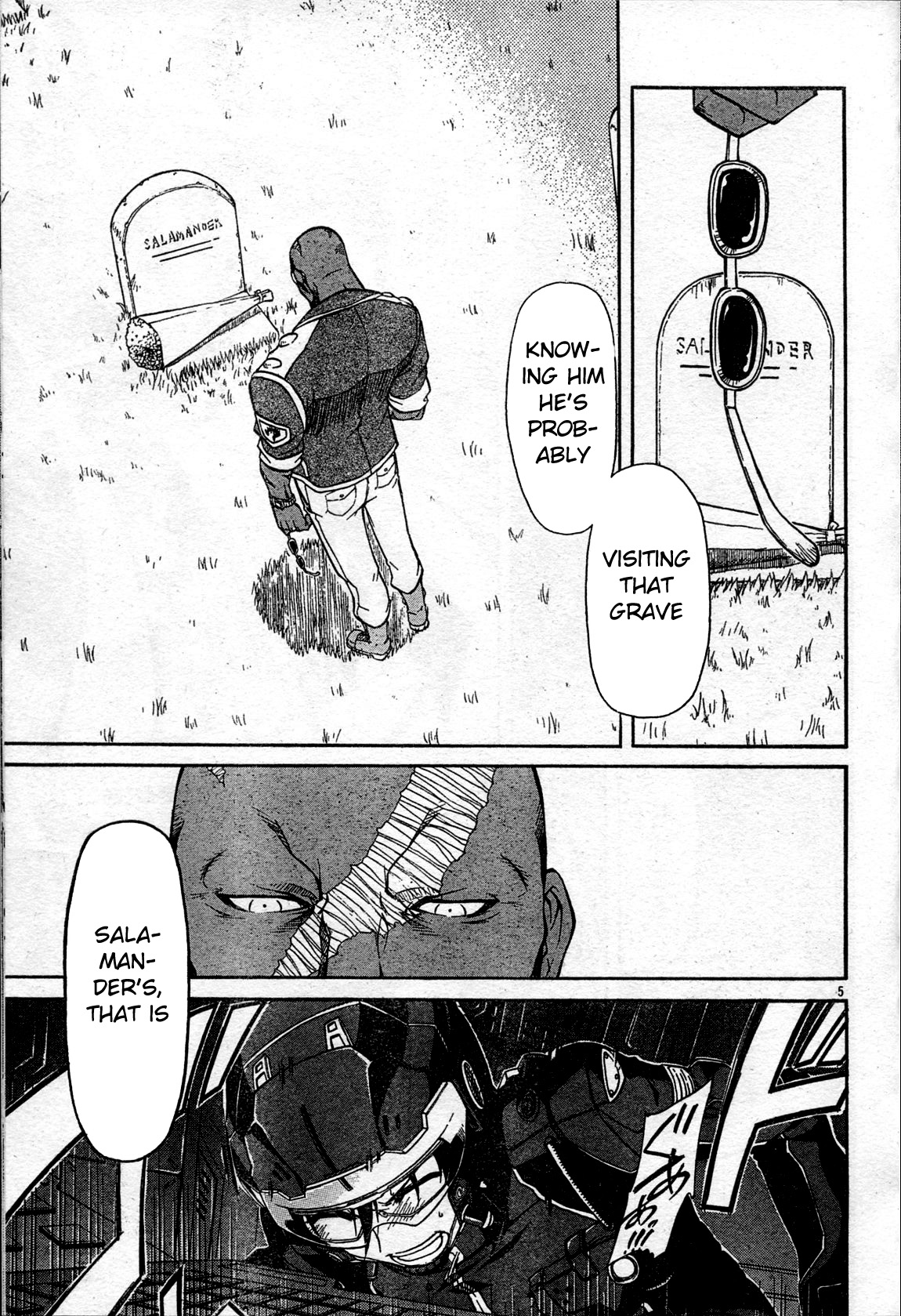 Armored Core - Tower City Blade Chapter 2.2 page 5 - Chapter 2 v2 : Salamander