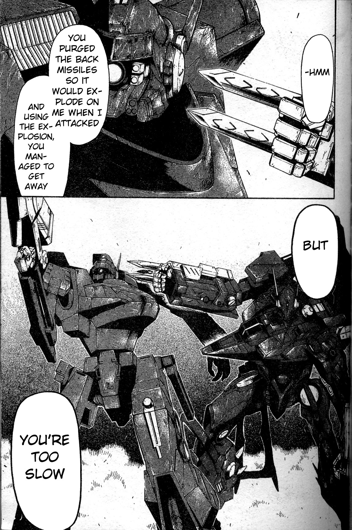 Armored Core - Tower City Blade Chapter 3.2 page 19 - Chapter 3 v2 : A Fierce Blaze