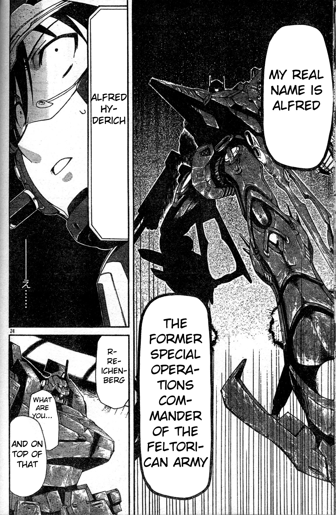 Armored Core - Tower City Blade Chapter 3.2 page 24 - Chapter 3 v2 : A Fierce Blaze