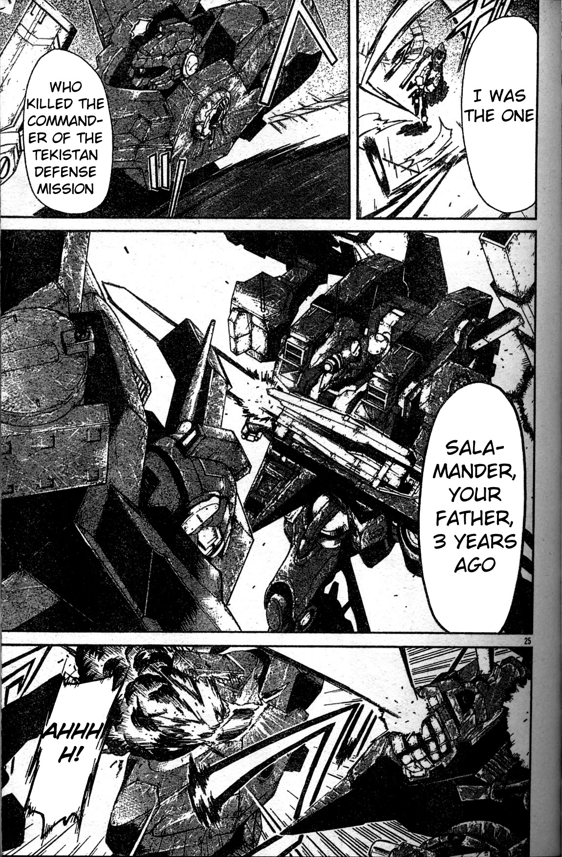 Armored Core - Tower City Blade Chapter 3.2 page 25 - Chapter 3 v2 : A Fierce Blaze