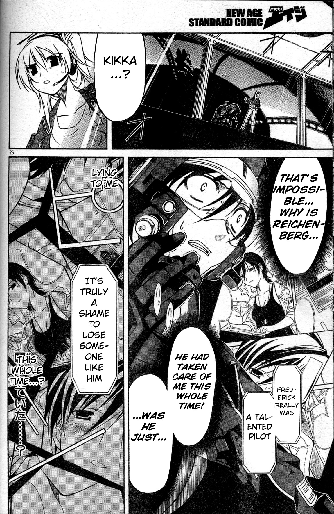 Armored Core - Tower City Blade Chapter 3.2 page 26 - Chapter 3 v2 : A Fierce Blaze