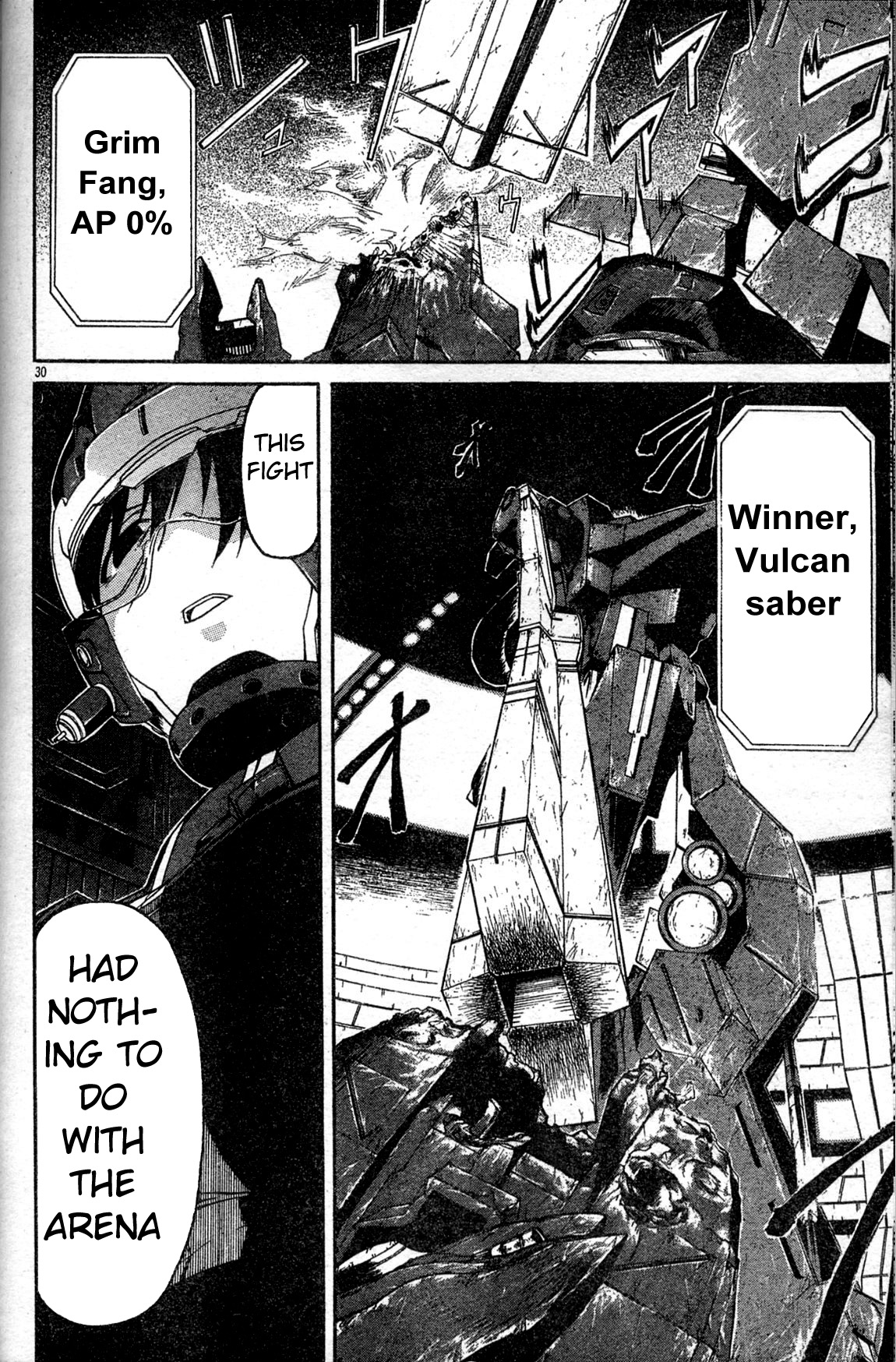 Armored Core - Tower City Blade Chapter 3.2 page 29 - Chapter 3 v2 : A Fierce Blaze