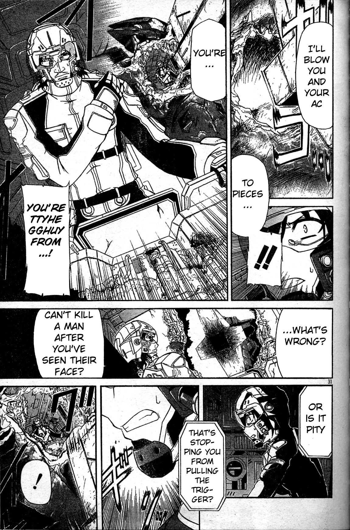 Armored Core - Tower City Blade Chapter 3.2 page 30 - Chapter 3 v2 : A Fierce Blaze