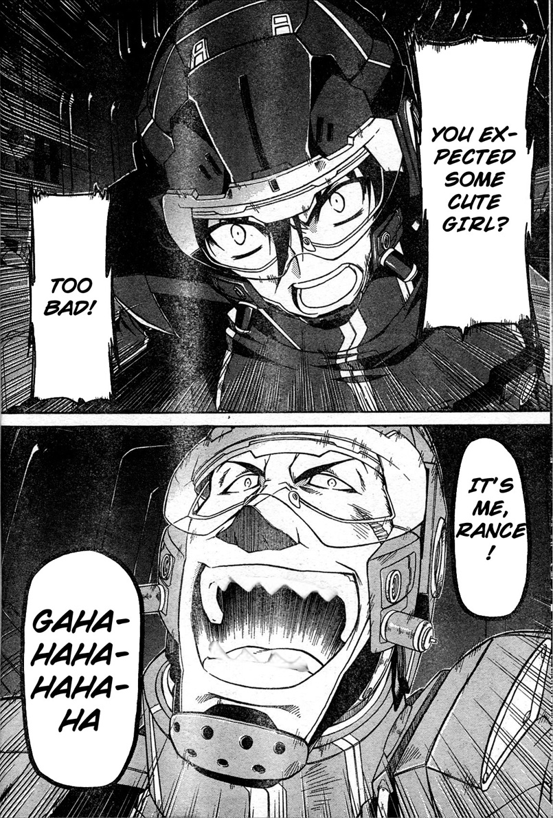 Armored Core - Tower City Blade Chapter 3.2 page 35 - Chapter 3 v2 : A Fierce Blaze