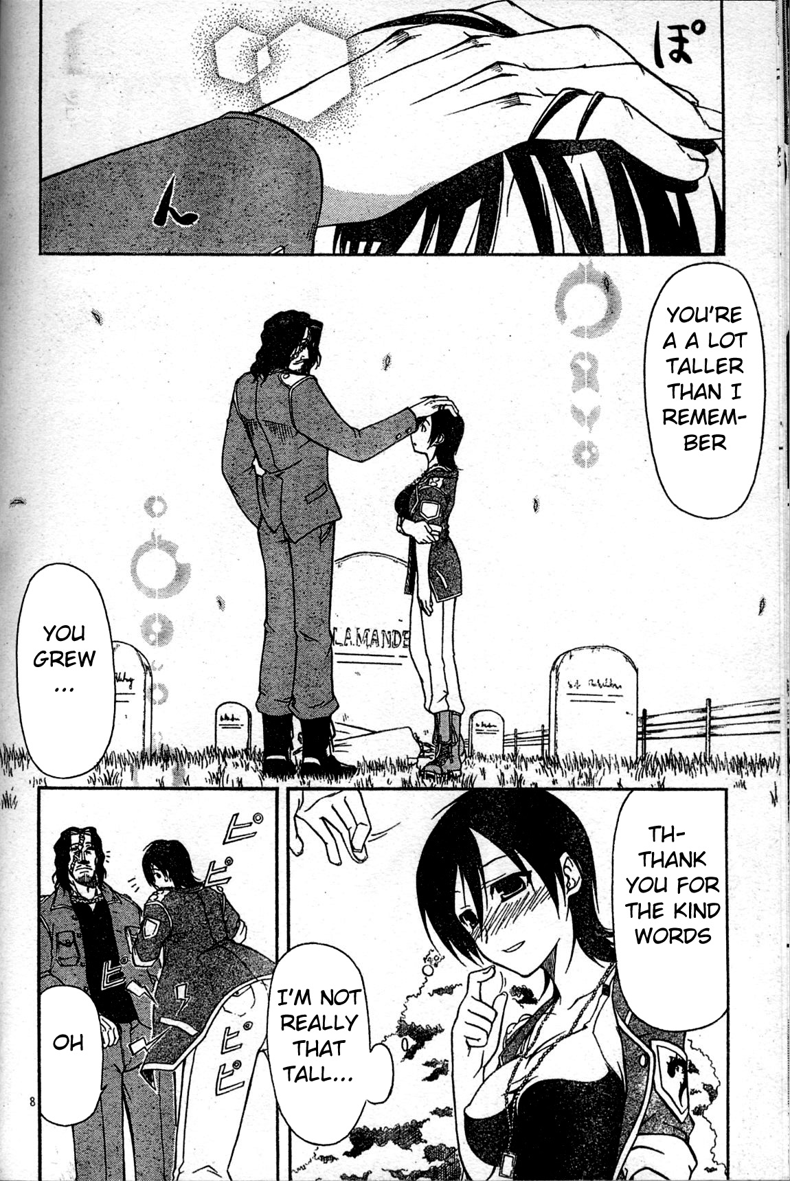 Armored Core - Tower City Blade Chapter 3.2 page 8 - Chapter 3 v2 : A Fierce Blaze