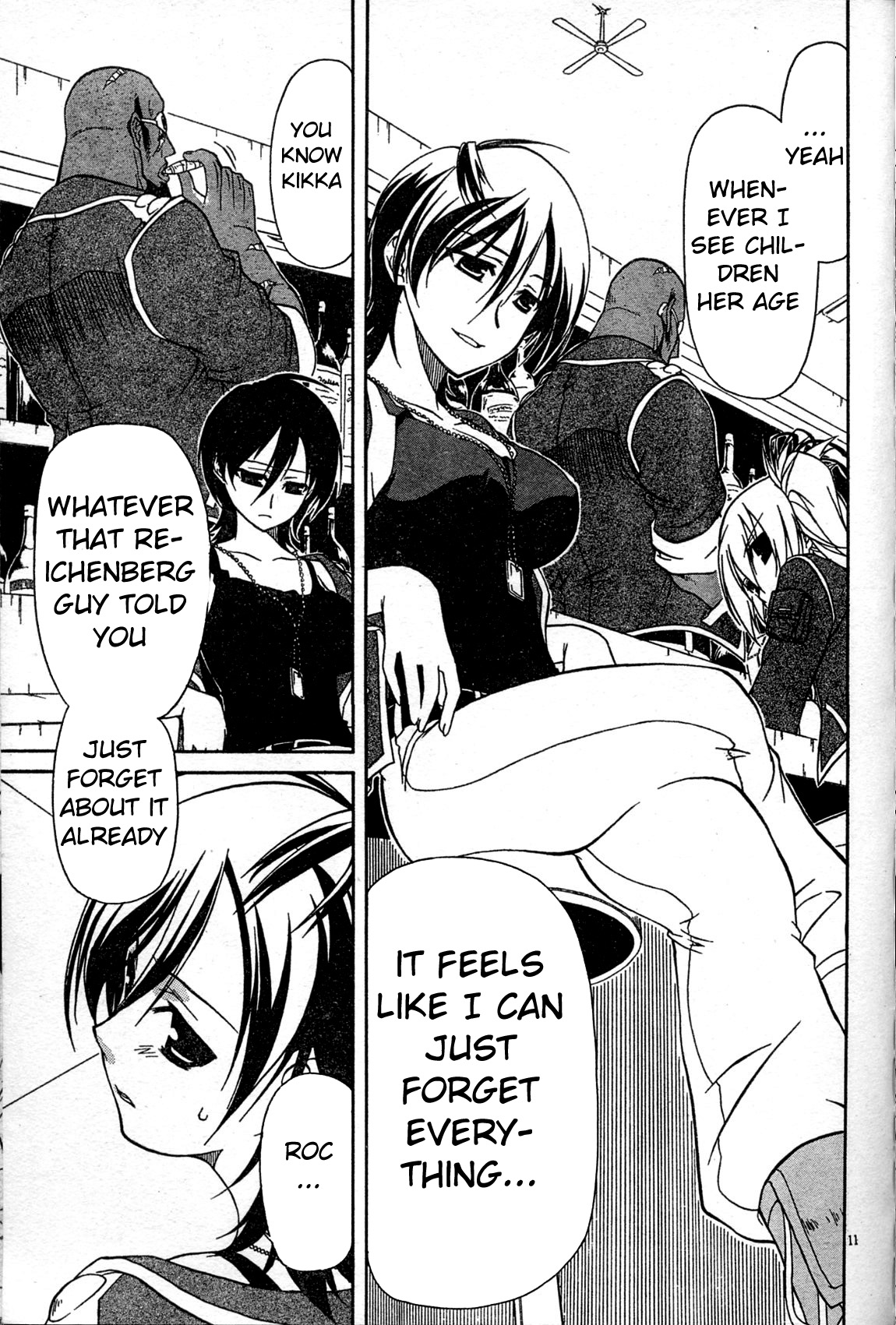 Armored Core - Tower City Blade Chapter 4.2 page 11 - Chapter 4 v2 : Raven