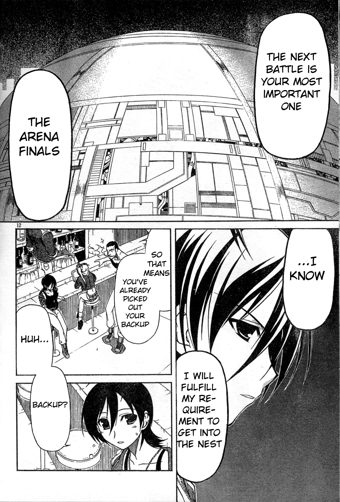 Armored Core - Tower City Blade Chapter 4.2 page 12 - Chapter 4 v2 : Raven