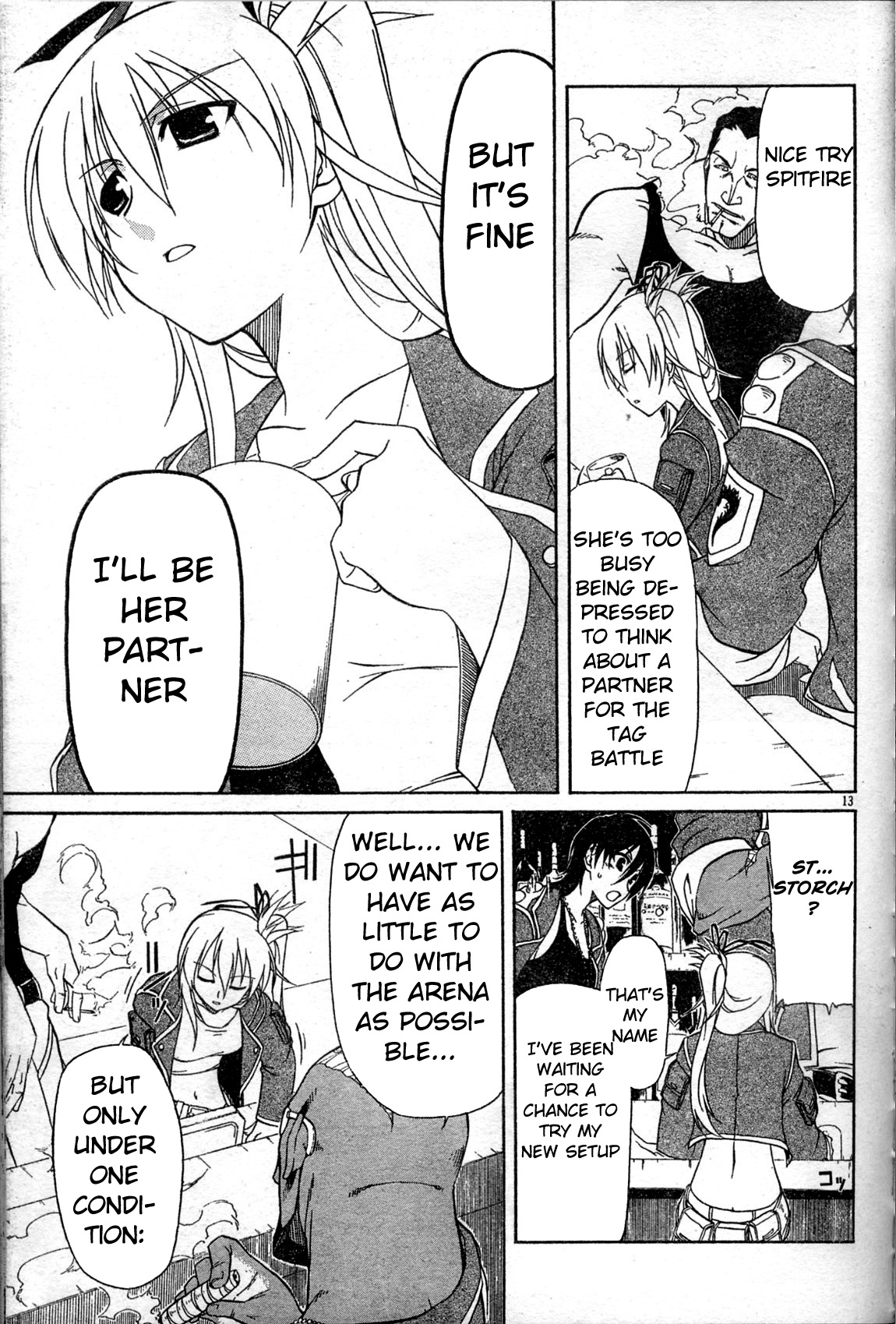 Armored Core - Tower City Blade Chapter 4.2 page 13 - Chapter 4 v2 : Raven