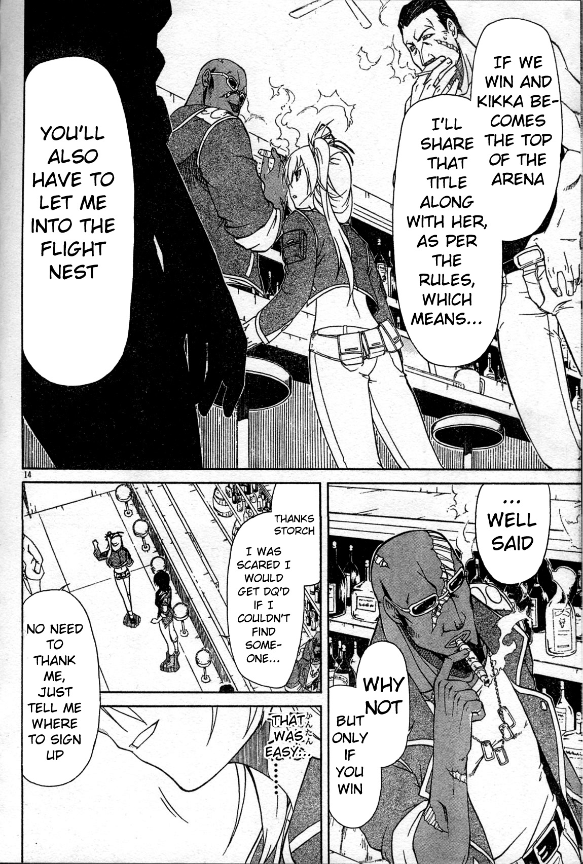 Armored Core - Tower City Blade Chapter 4.2 page 14 - Chapter 4 v2 : Raven