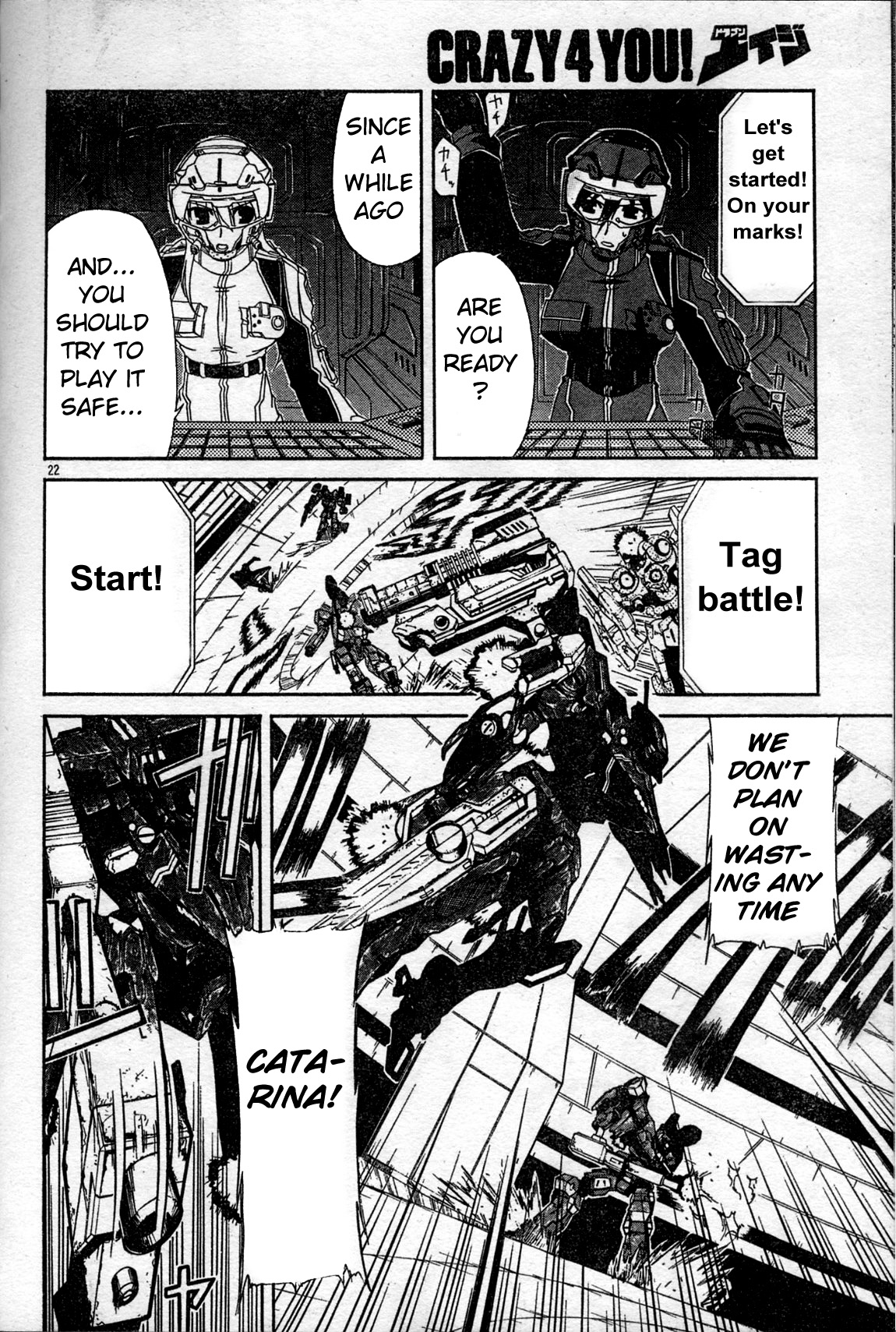 Armored Core - Tower City Blade Chapter 4.2 page 22 - Chapter 4 v2 : Raven