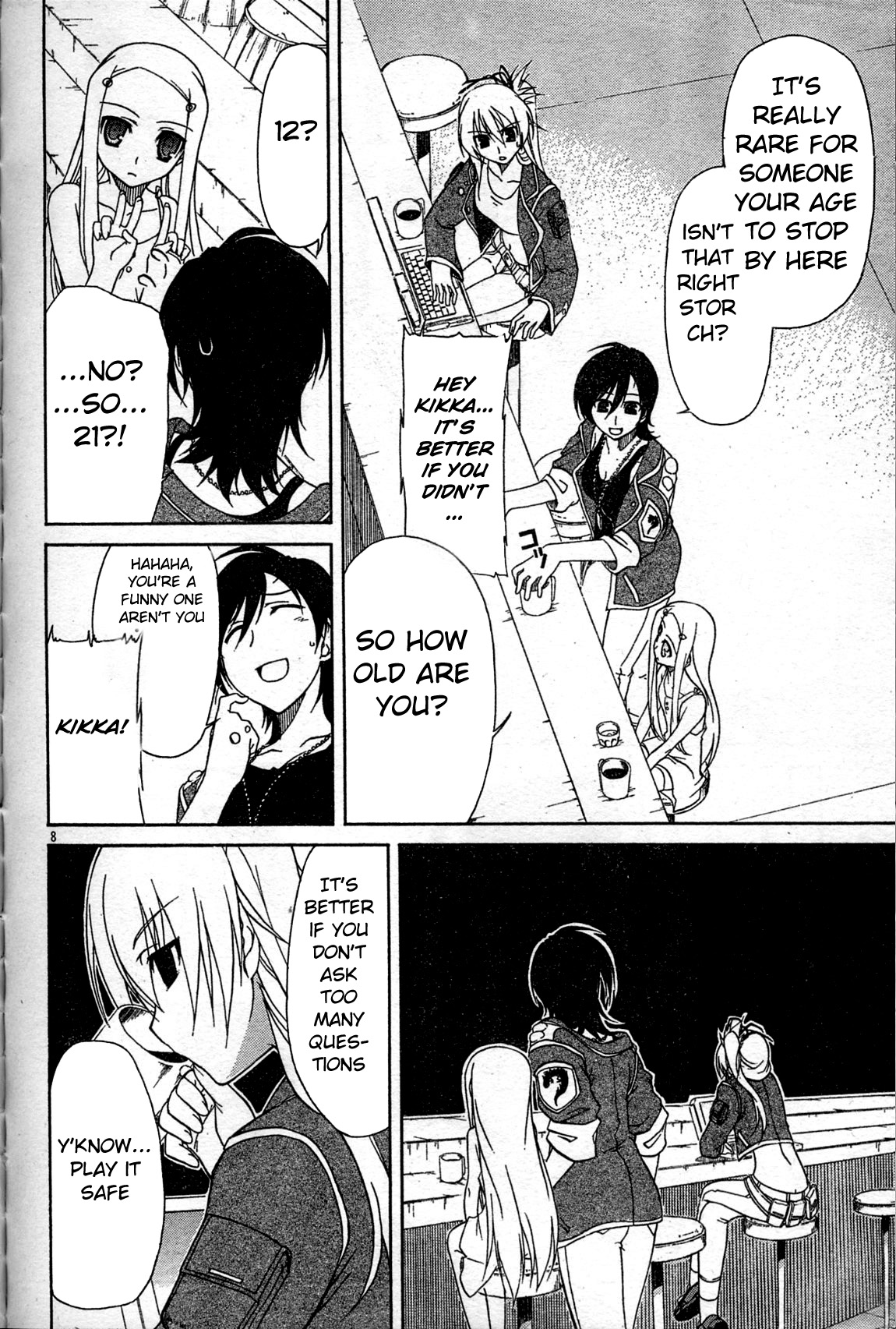 Armored Core - Tower City Blade Chapter 4.2 page 8 - Chapter 4 v2 : Raven