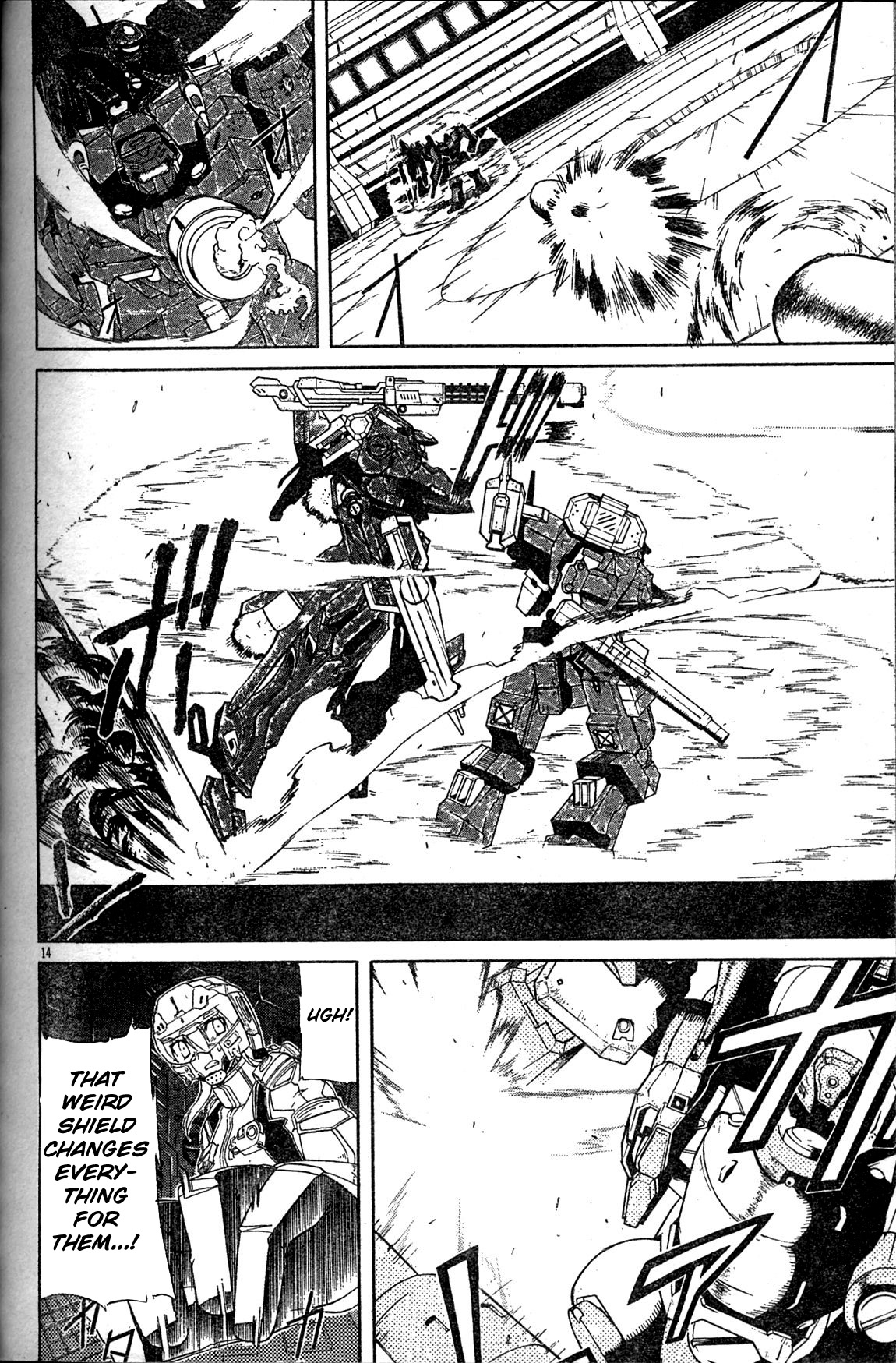 Armored Core - Tower City Blade Chapter 5.2 page 13 - Chapter 5 v2 : Tower City Blade [End]