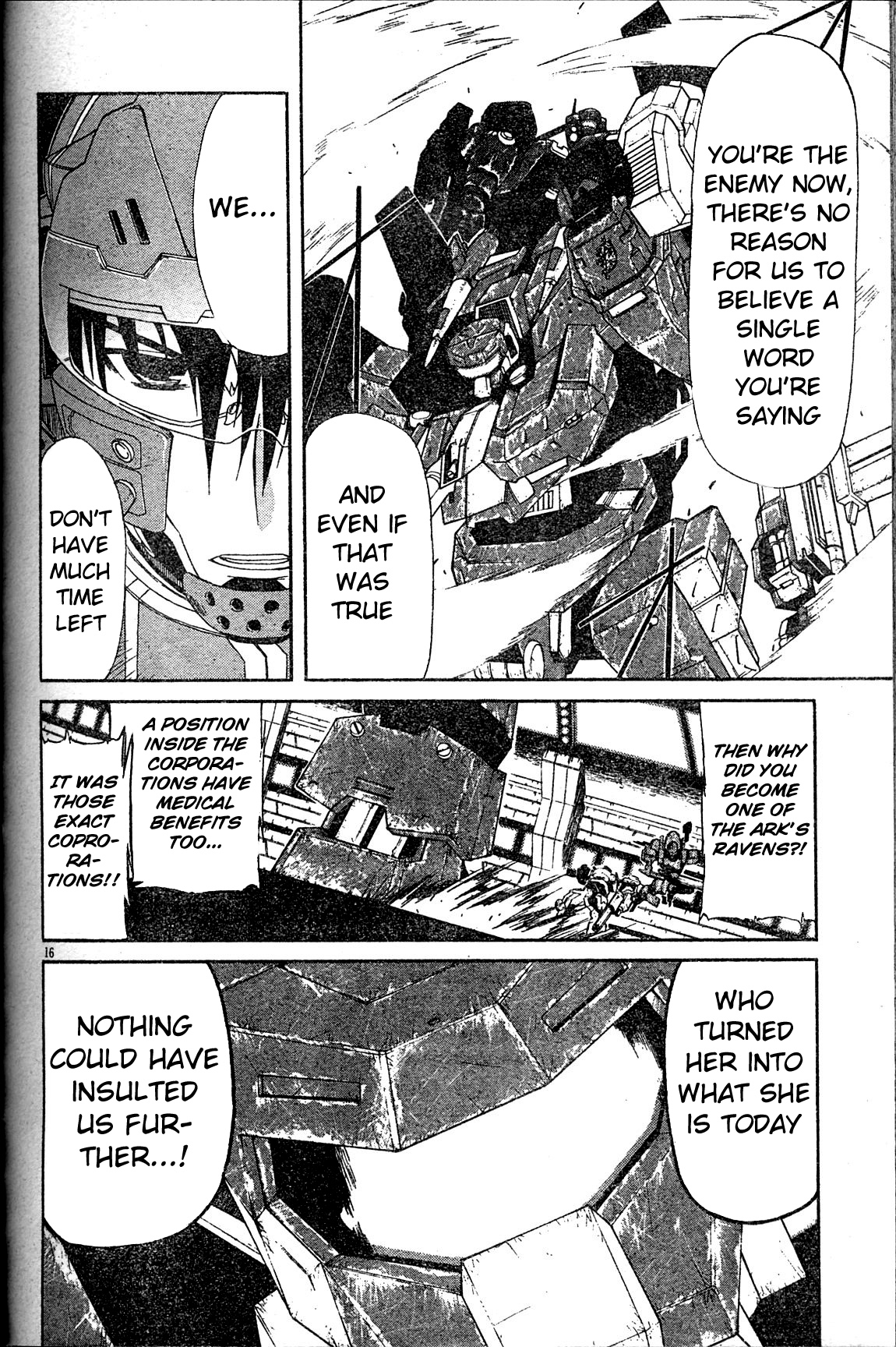 Armored Core - Tower City Blade Chapter 5.2 page 15 - Chapter 5 v2 : Tower City Blade [End]