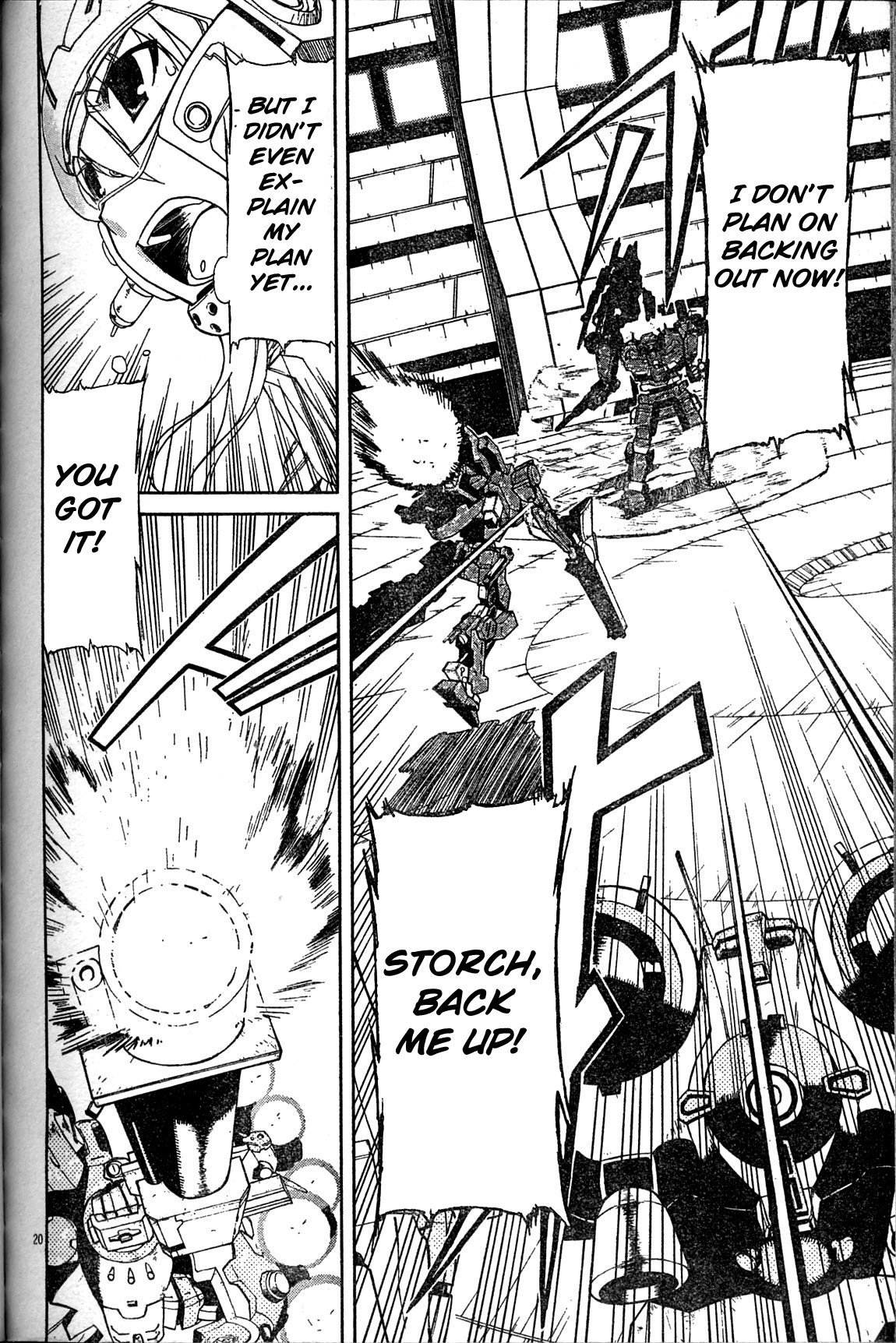 Armored Core - Tower City Blade Chapter 5.2 page 19 - Chapter 5 v2 : Tower City Blade [End]