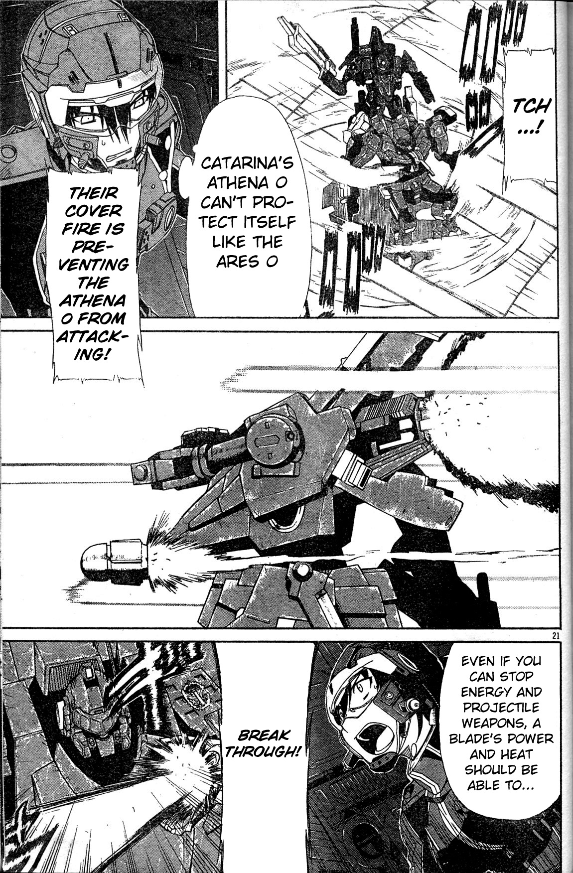 Armored Core - Tower City Blade Chapter 5.2 page 20 - Chapter 5 v2 : Tower City Blade [End]