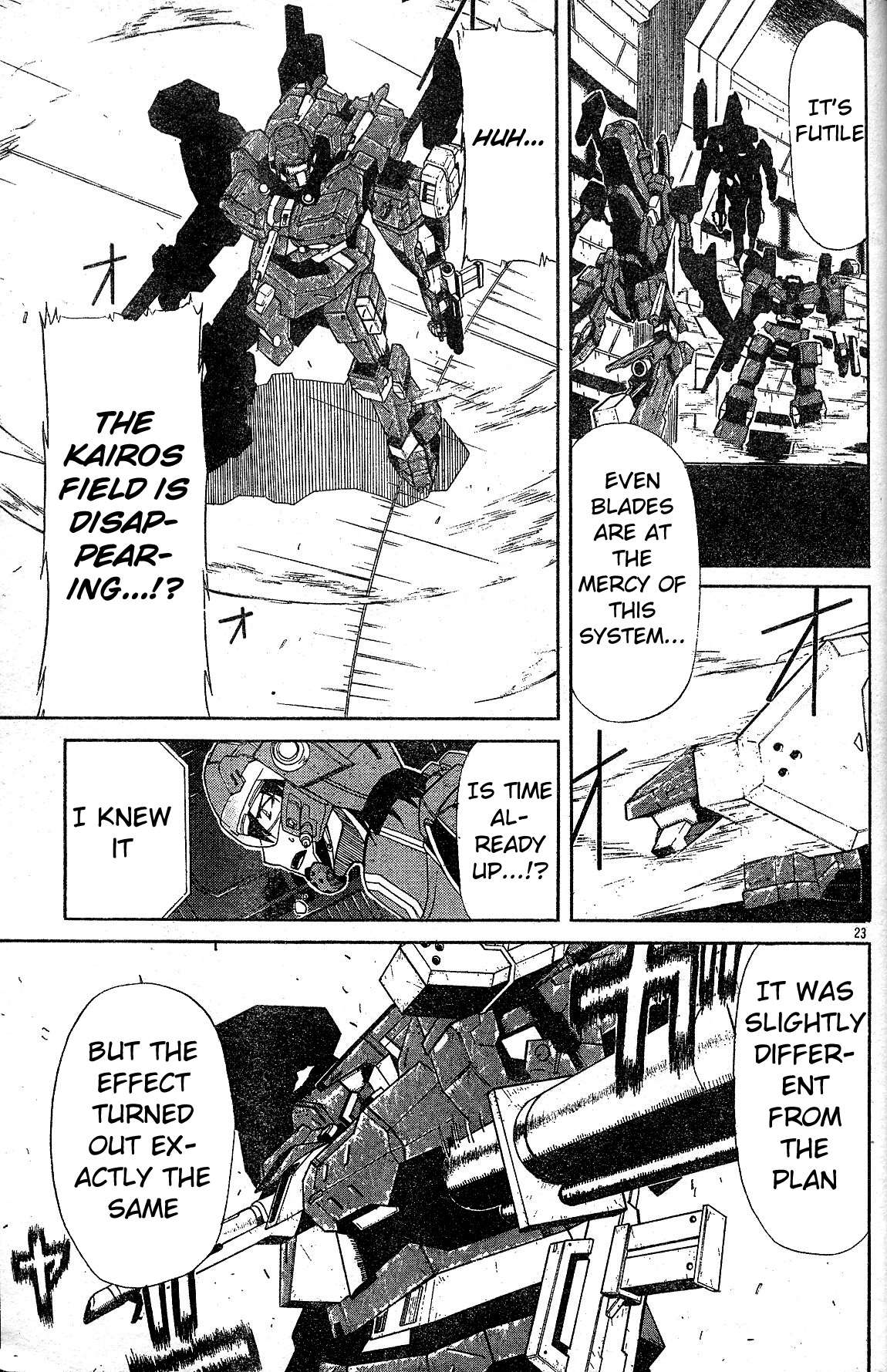 Armored Core - Tower City Blade Chapter 5.2 page 22 - Chapter 5 v2 : Tower City Blade [End]
