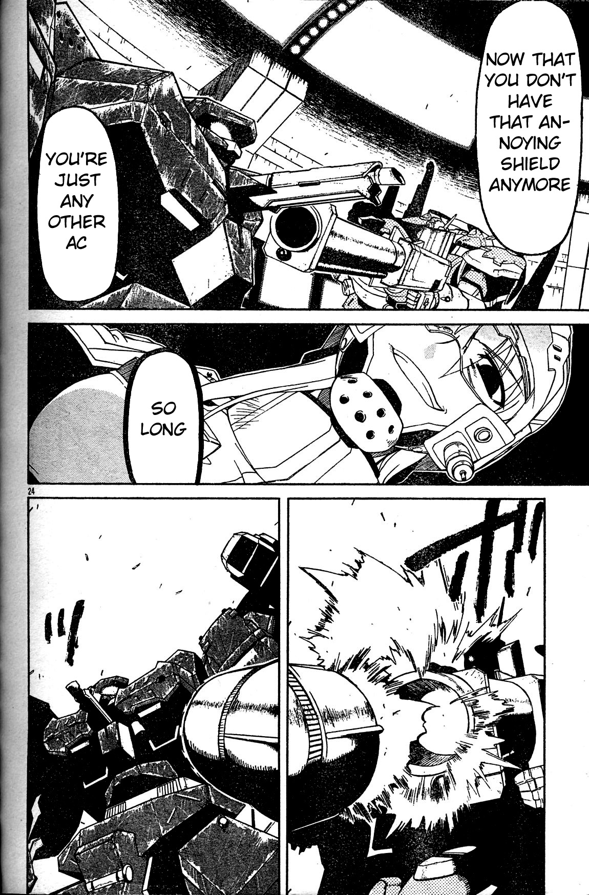 Armored Core - Tower City Blade Chapter 5.2 page 23 - Chapter 5 v2 : Tower City Blade [End]