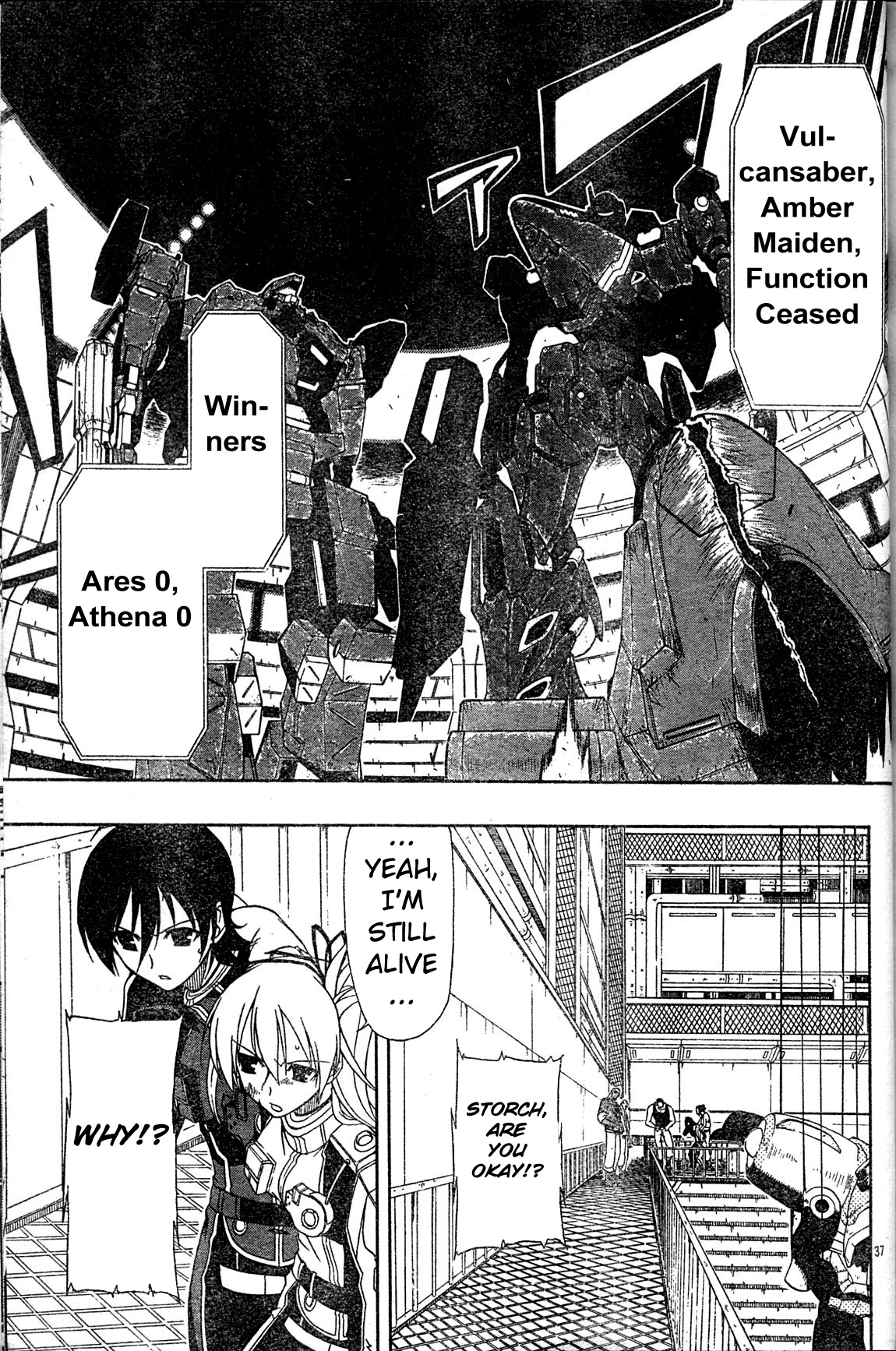 Armored Core - Tower City Blade Chapter 5.2 page 35 - Chapter 5 v2 : Tower City Blade [End]