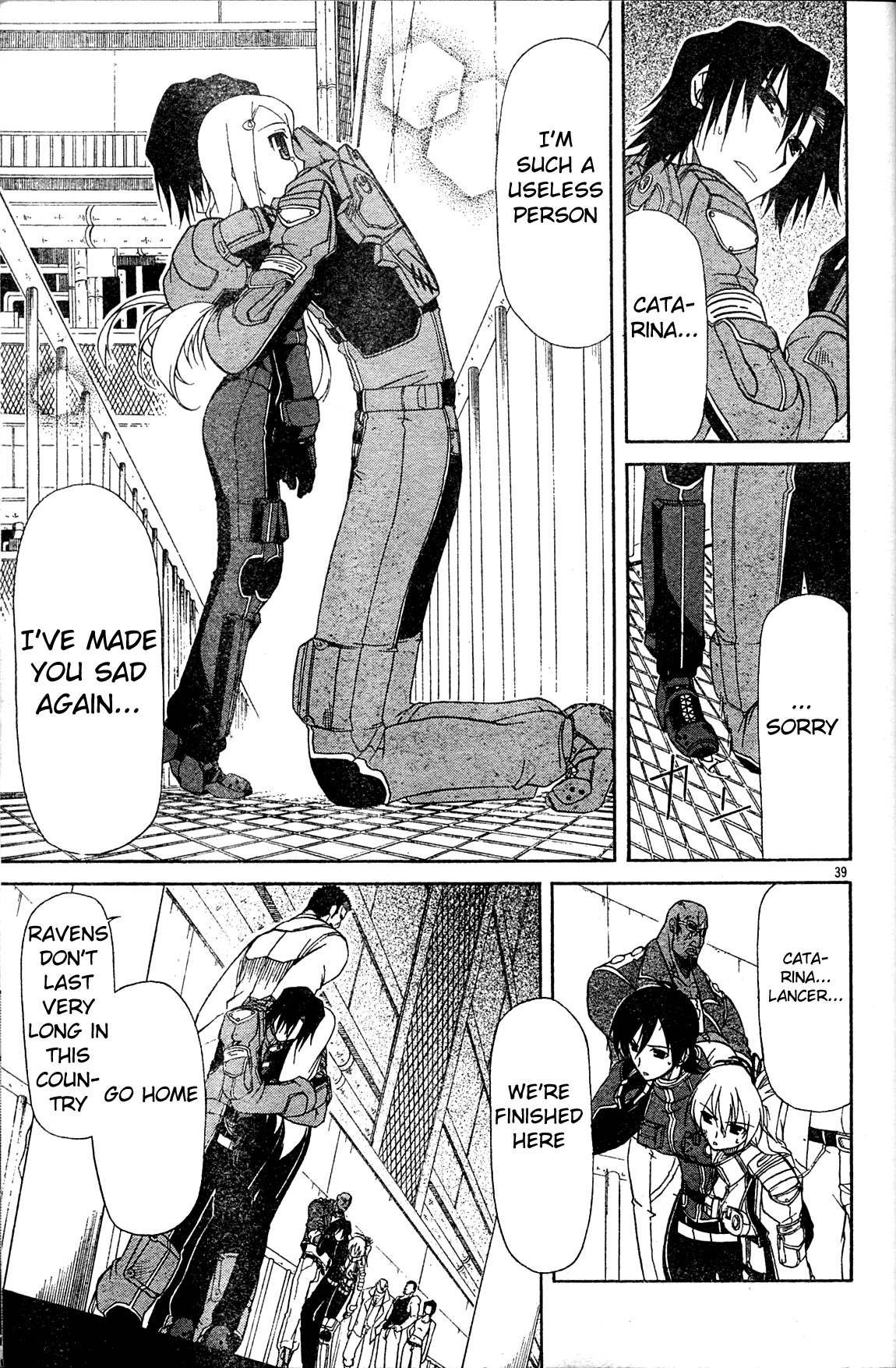Armored Core - Tower City Blade Chapter 5.2 page 37 - Chapter 5 v2 : Tower City Blade [End]